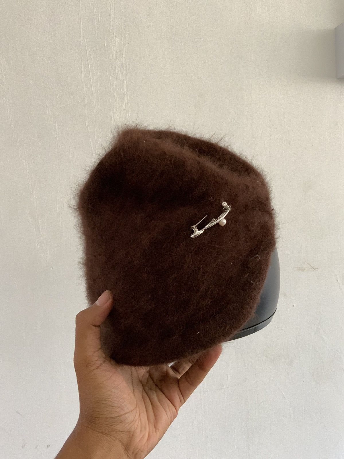Pierre Cardin Espace by Pierre Cardin Mohair Hat Size ONE SIZE - 6 Thumbnail