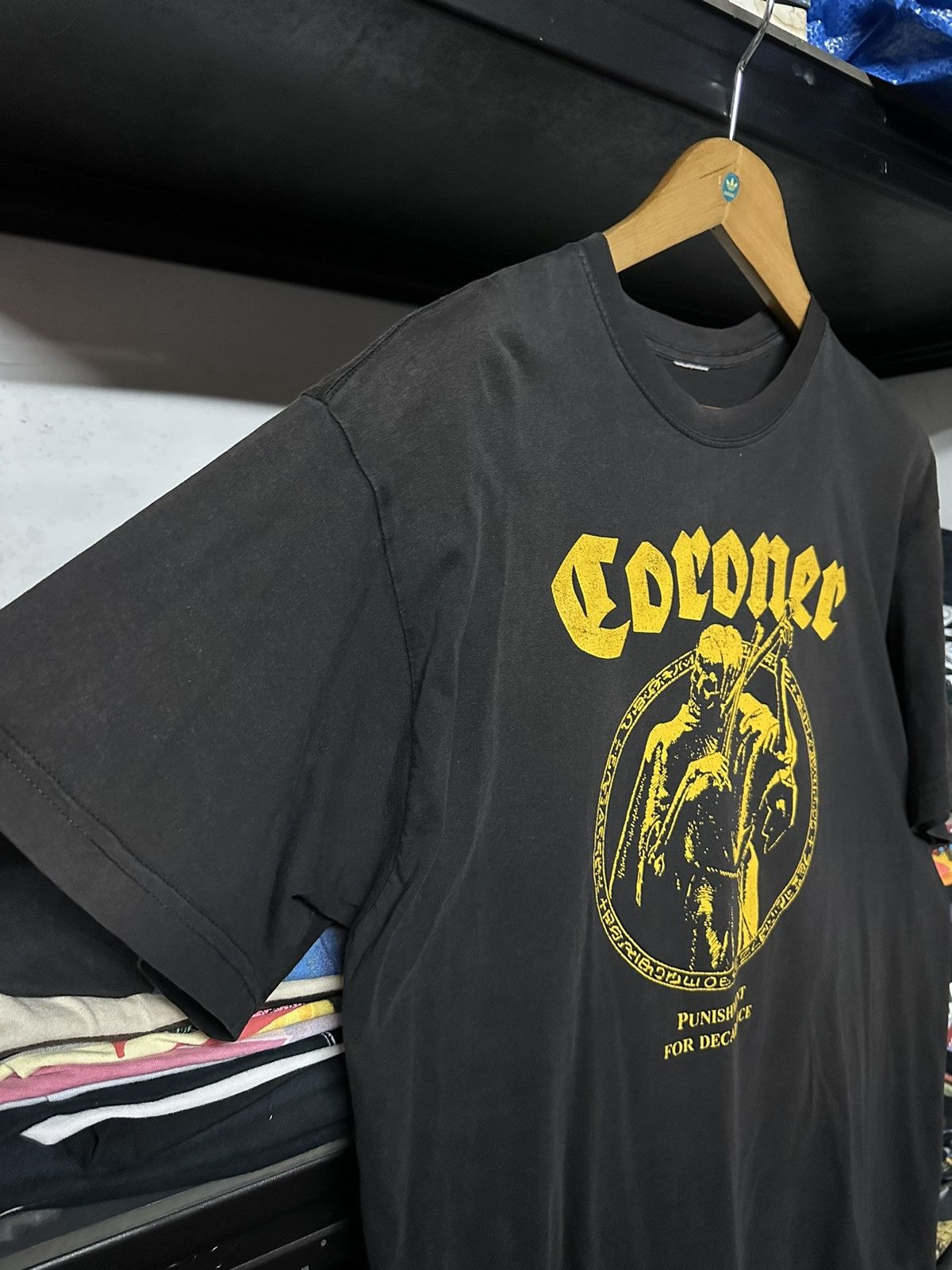 Band Tees Vintage Coroner Ron Royce Sun Faded Tee Size US L / EU 52-54 / 3 - 5 Thumbnail