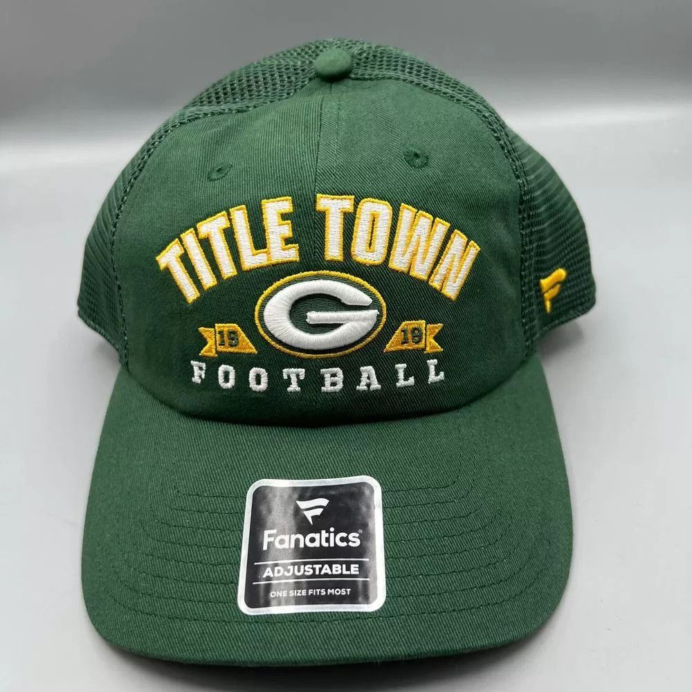 Other Green Bay Packers Trucker Hat Men Fanatics NFL Snap Back Cap Size ONE SIZE - 1 Thumbnail