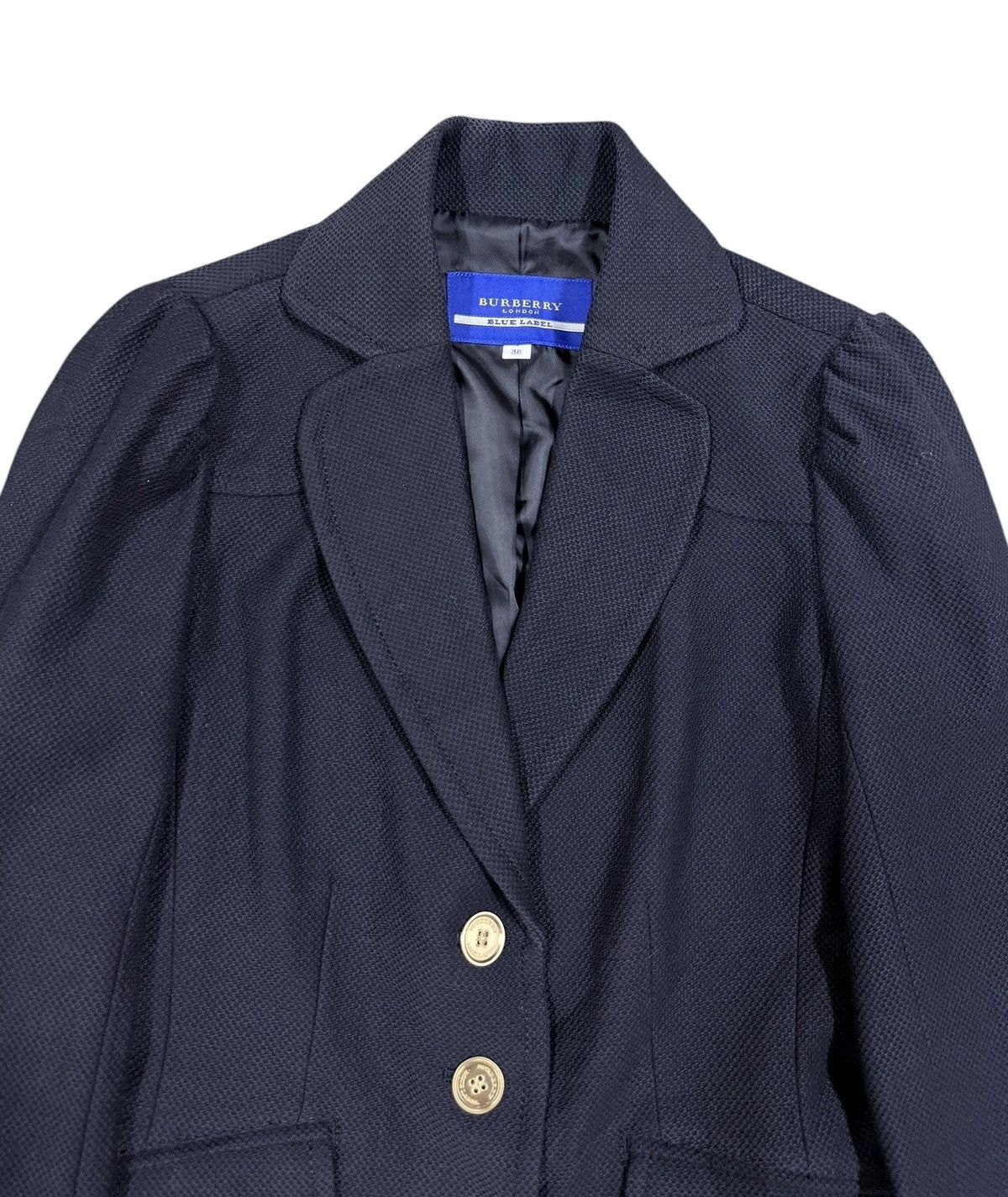 Burberry Burberry Blue Label Women Blazer Gold Hardware Size XS / US 0-2 / IT 36-38 - 4 Thumbnail