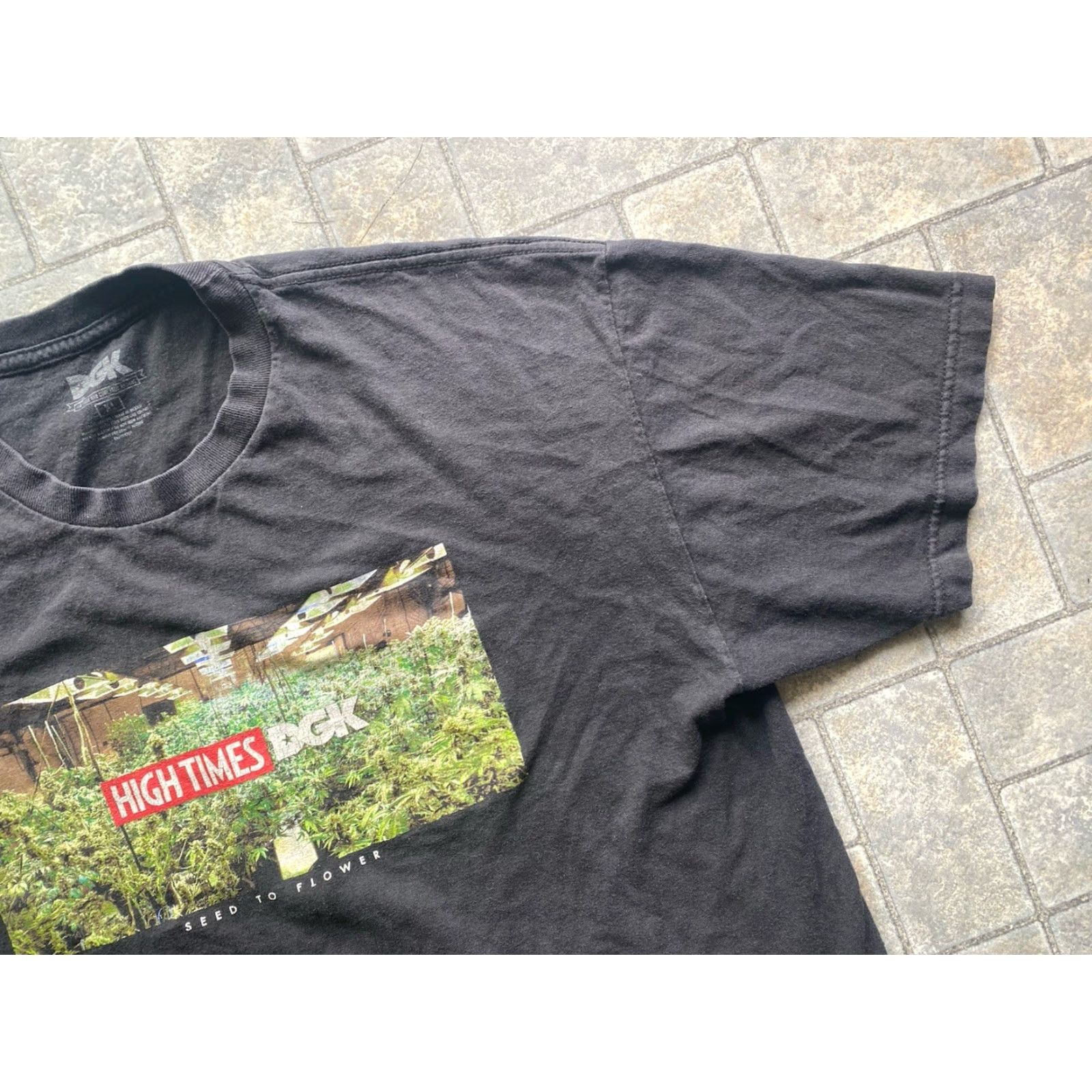 DGK DGK T Shirt Men’s XL High Times Seed To Flower Graphic Black Short Sleeve Men XL Black Graphic Seed To Flower High Times DGK Shirt Size US XL / EU 56 / 4 - 4 Thumbnail