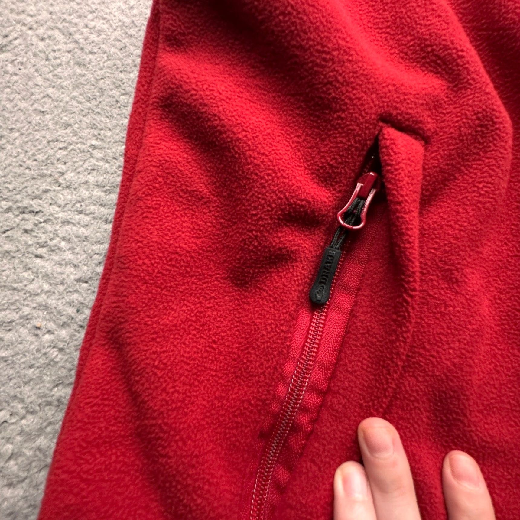 Vintage Drake Clothing Company Magnattach Alabama Crimson Tide Fleece Vest Mens XL Vest Mens XL Red Size US XL / EU 56 / 4 - 6 Thumbnail