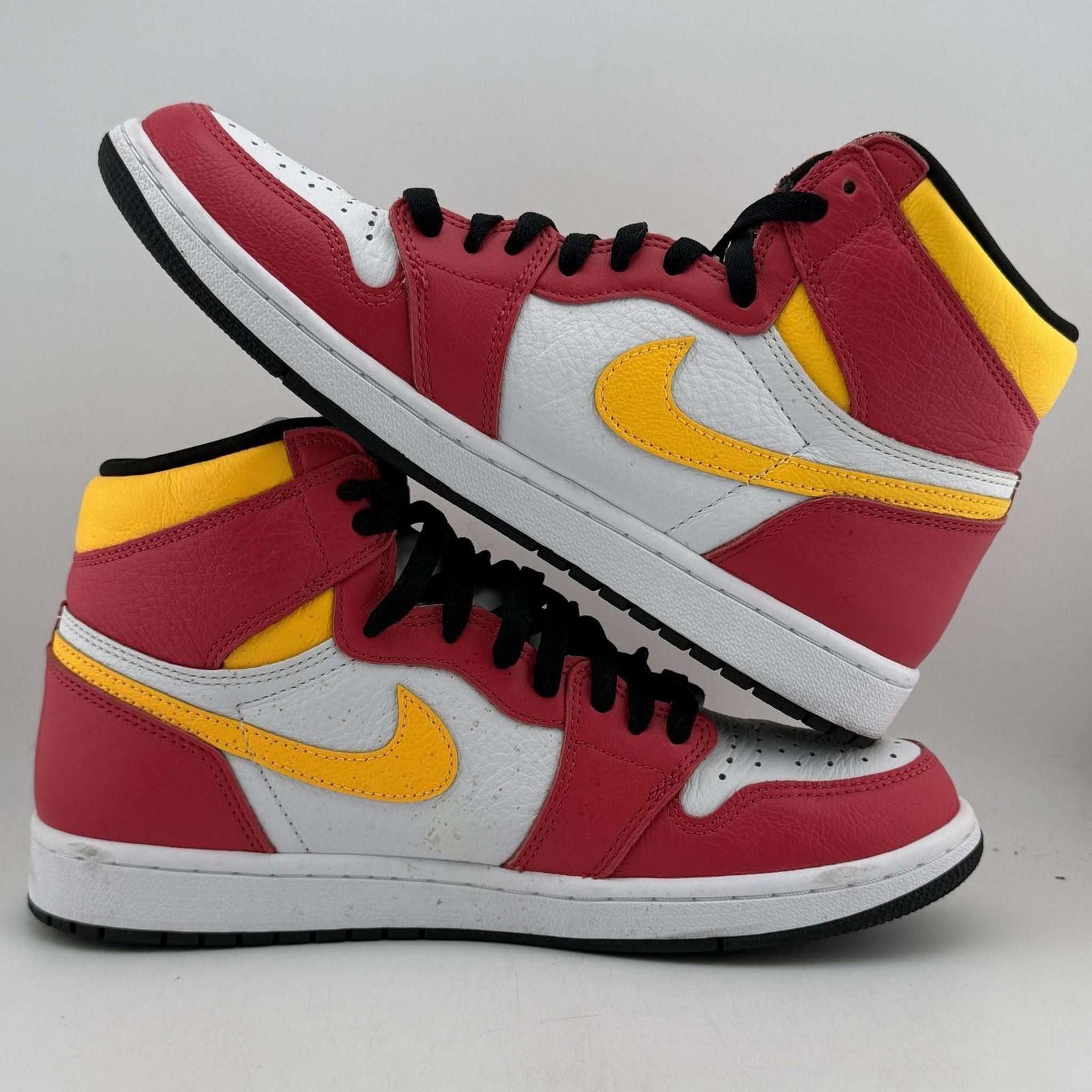 Nike Nike Air Jordan 1 Light Fusion Red 10.5 Used with Box Size US 10.5 / EU 43-44 - 7 Thumbnail