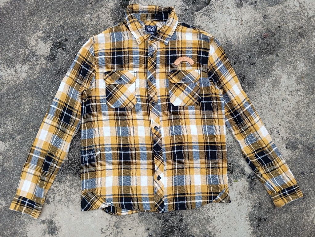 Japanese Brand Ride or Die ☠️ Motorcycle Rider Flannel shirt Size US M / EU 48-50 / 2 - 2 Thumbnail
