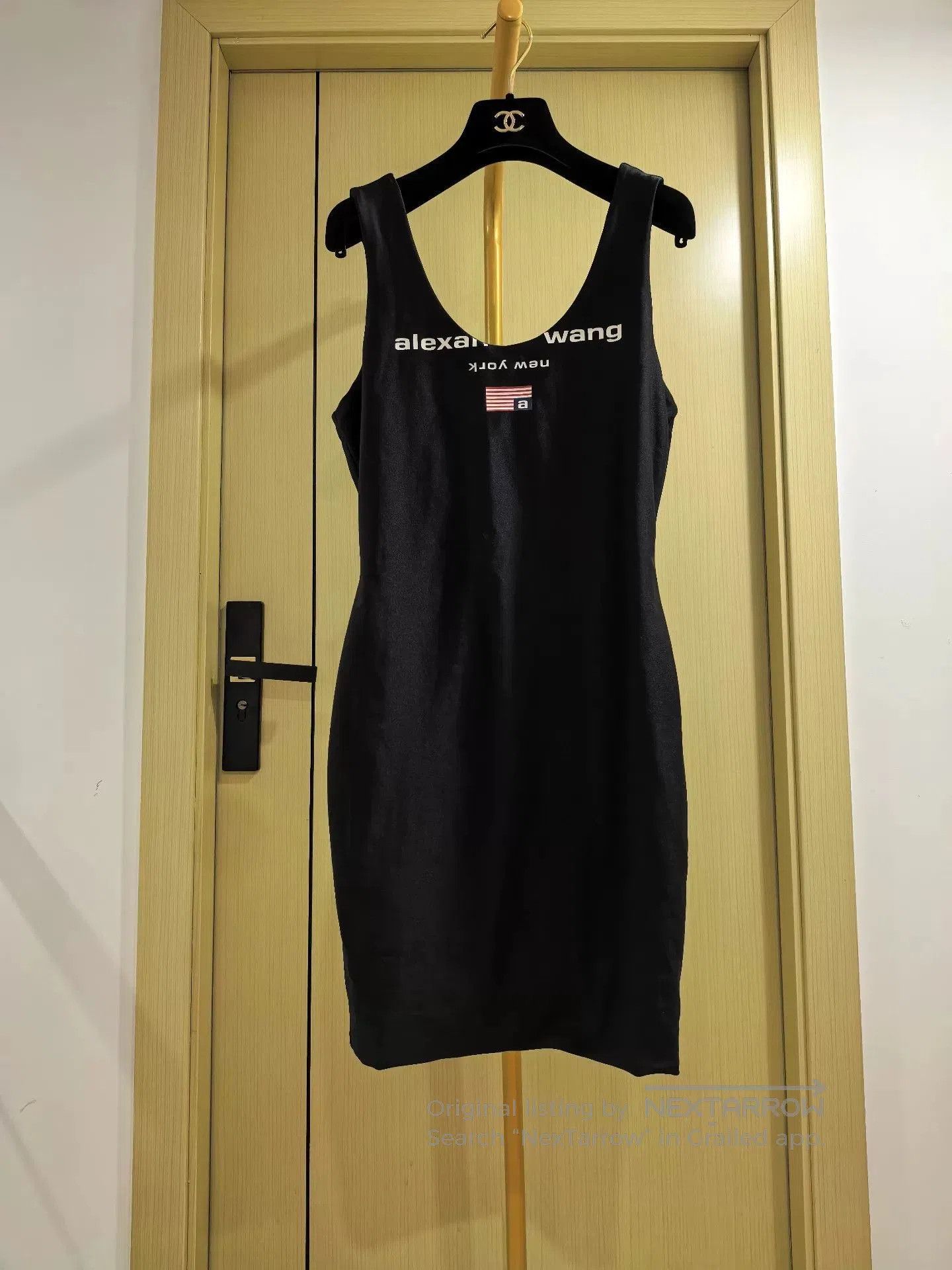 Alexander Wang Alexander Wang Black Flag Embroidery Dress. Size S / US 4 / IT 40 - 1 Thumbnail