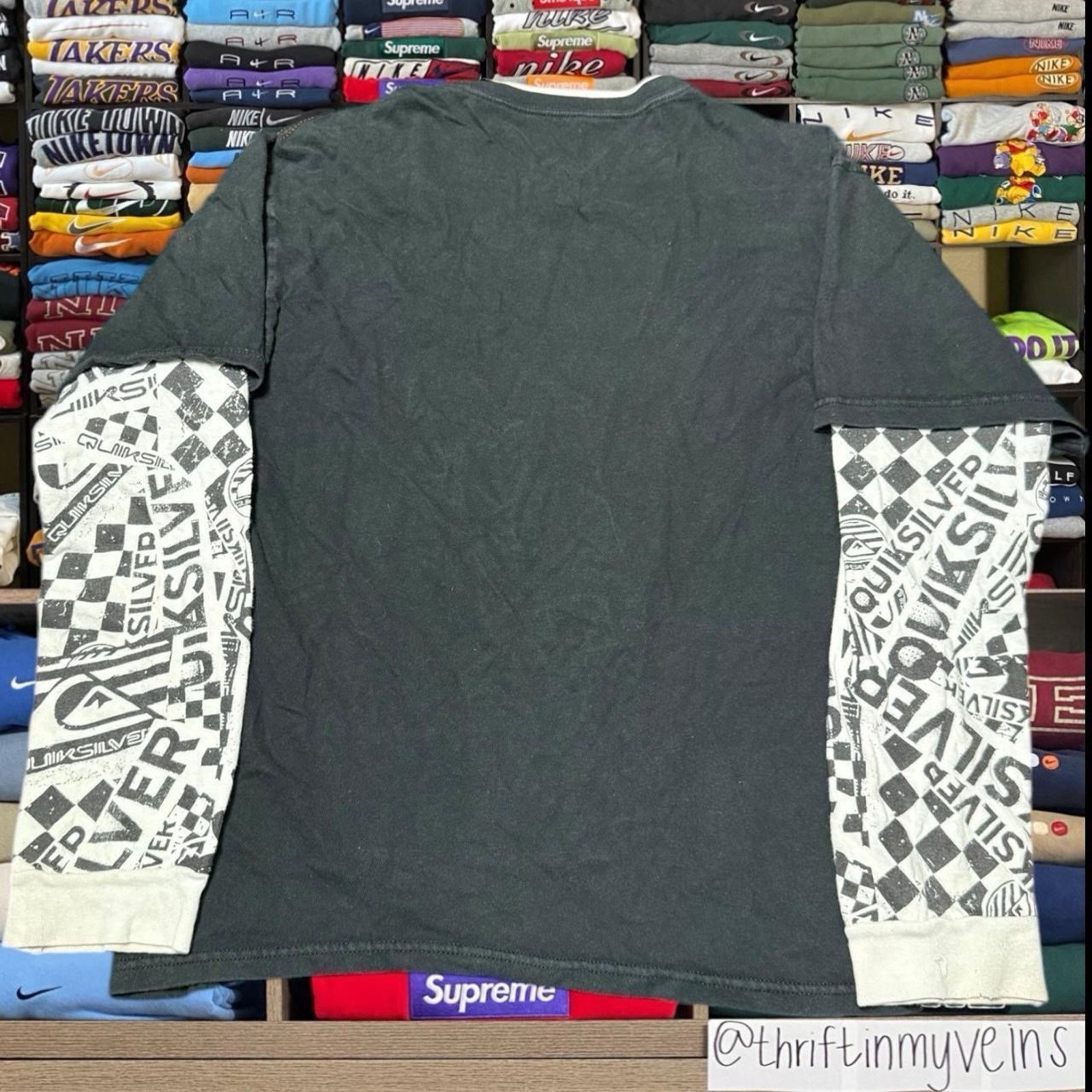 Quiksilver Vintage Y2K quiksilver Surf Sweater/Shirt Size US L / EU 52-54 / 3 - 4 Thumbnail