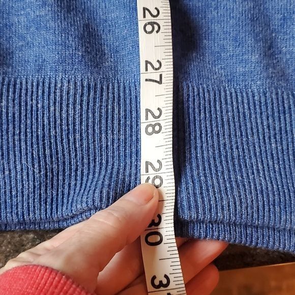 Bullock & Jones Bullock & Jones Luxe Blend 90% Wool & 10% Cashmere LSlv Vnec Size US XXL / EU 58 / 5 - 8 Thumbnail