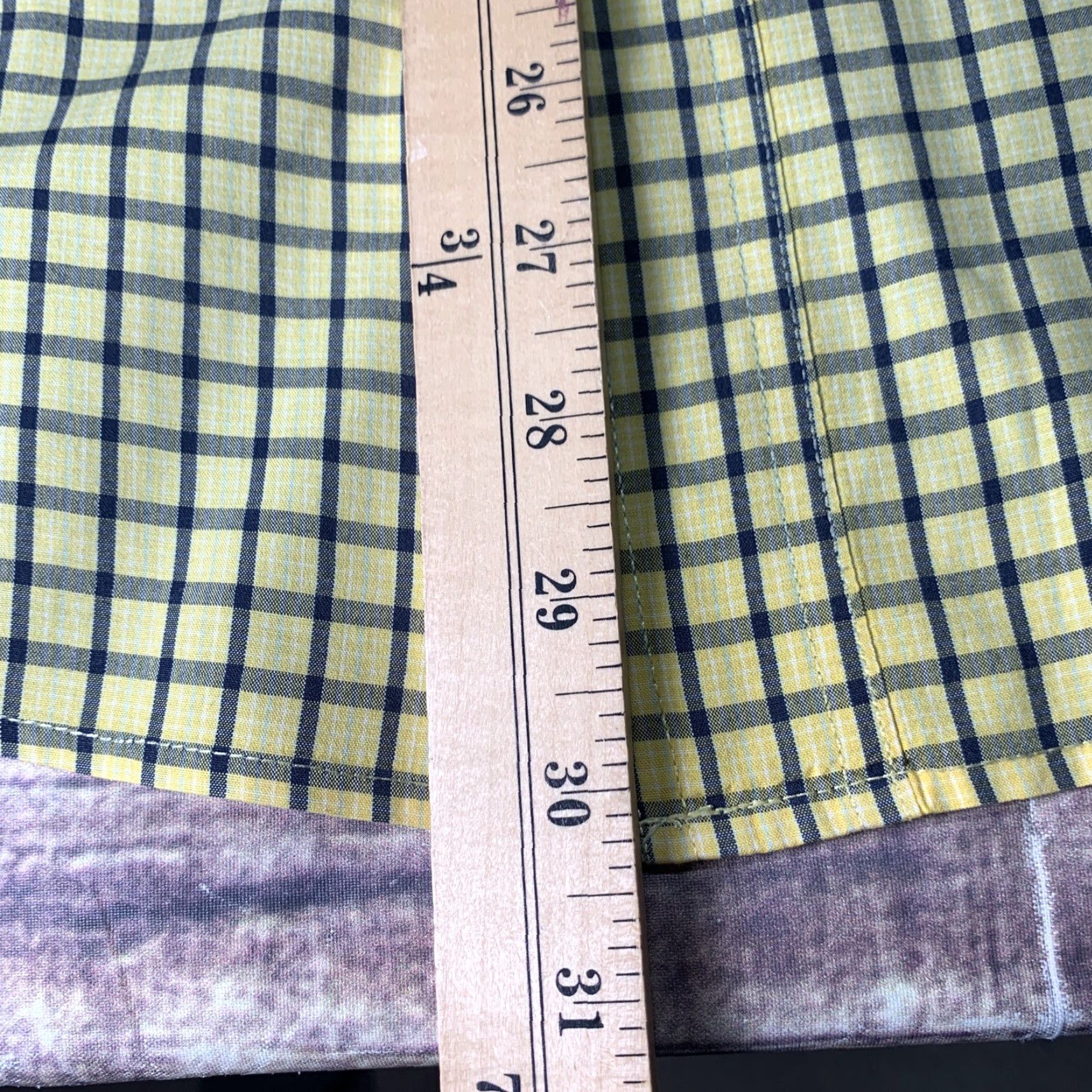 Chaps Chaps Shirt Button Down Long Sleeve Plaid Yellow Size Large Mens Size US L / EU 52-54 / 3 - 5 Thumbnail