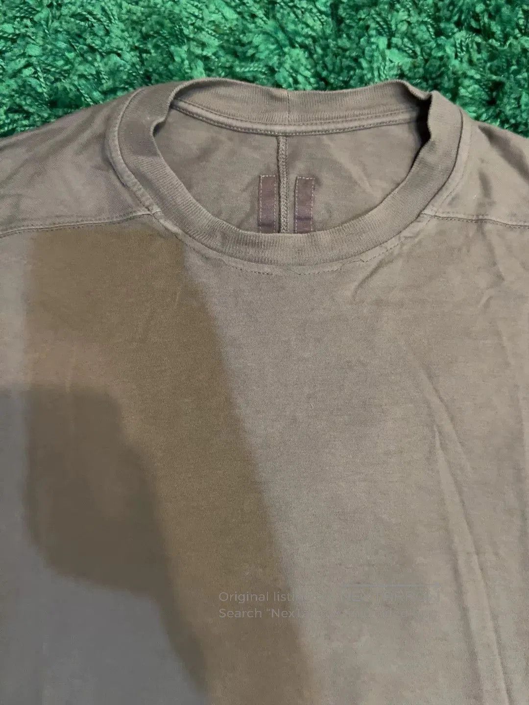Rick Owens Drkshdw Rick Owens Green Short Sleeve Tee. Size US M / EU 48-50 / 2 - 2 Thumbnail