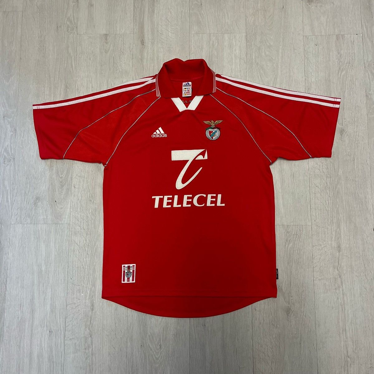 Benfica Lisbon 1999/2001 home shirt