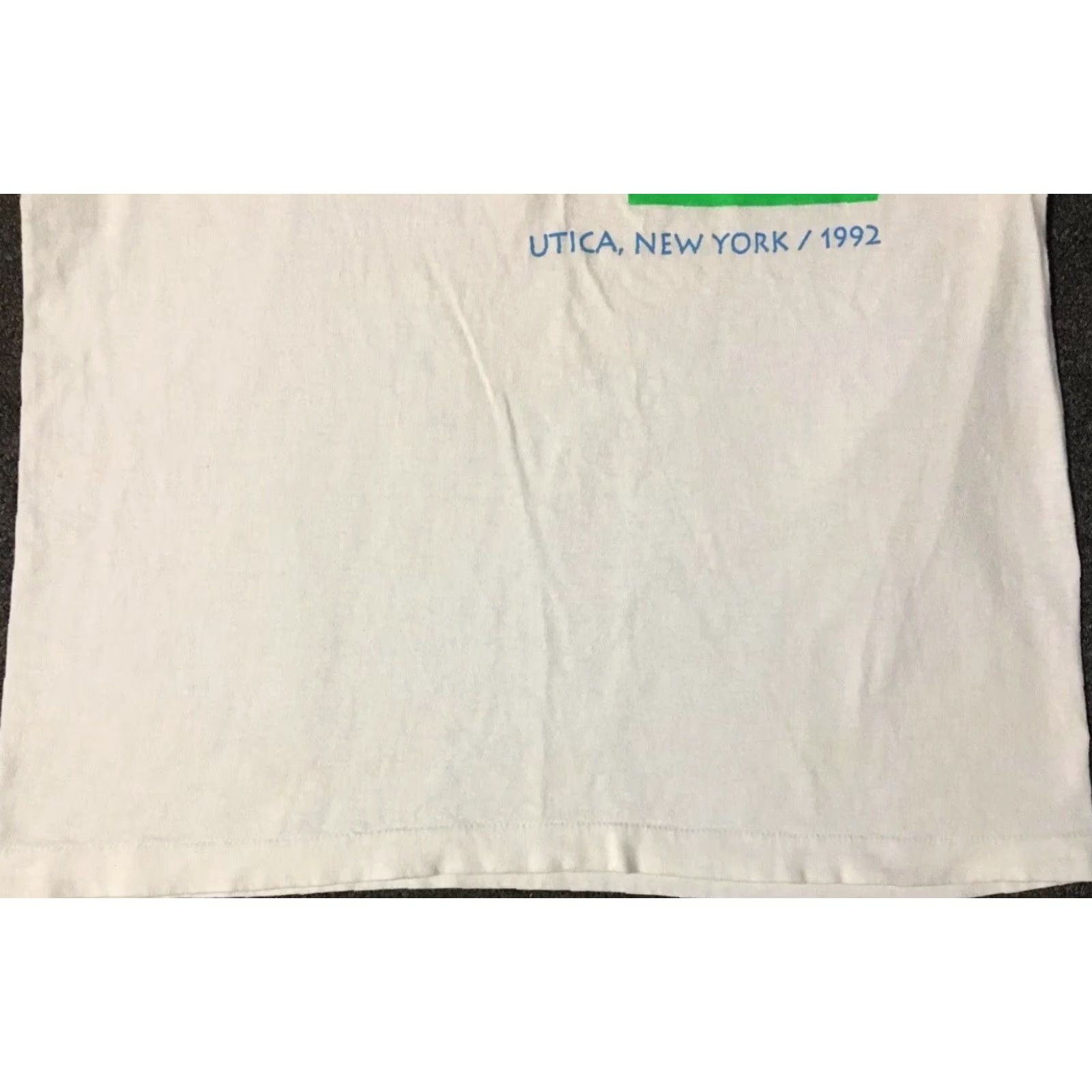 Vintage Vtg 90s Boilermaker Utica NY Faded Distress Marathon Shirt M Track Grunge PE 80s Shirt Men's White USA 90s Grunge Marathon Track N.Y. Size US M / EU 48-50 / 2 - 4 Thumbnail