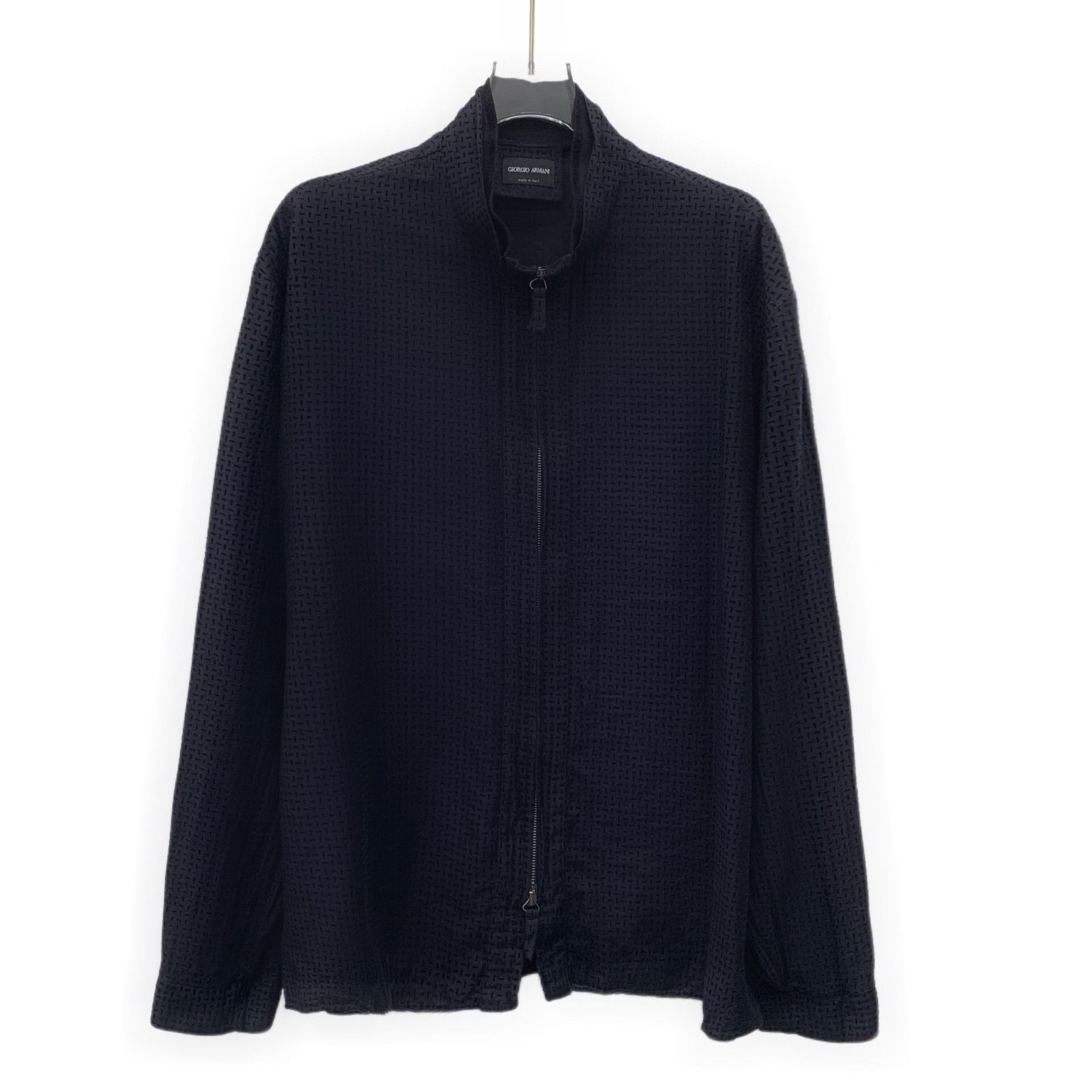 Giorgio Armani Giorgio Armani Textured Zip Up Jacket Size XXL Size US XXL / EU 58 / 5 - 1 Thumbnail