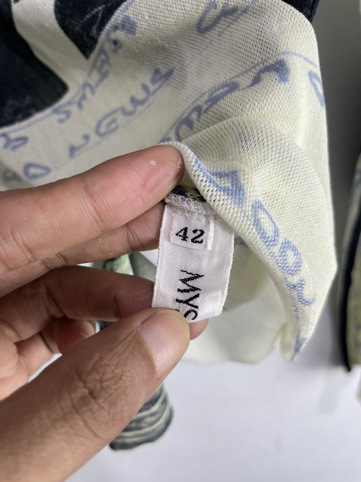 Japanese Brand Mysnc Transparent Mesh Top longsleeve Jpg style Size M / US 6-8 / IT 42-44 - 7 Thumbnail