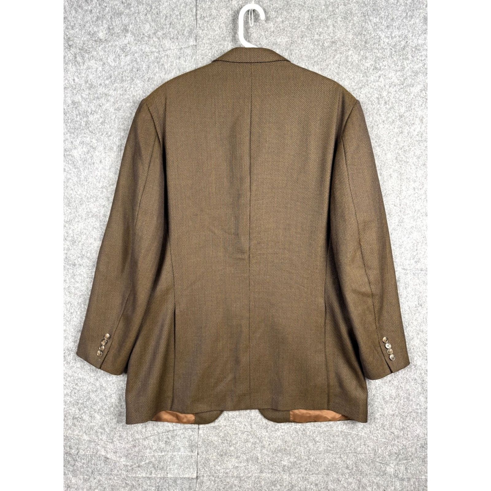Corneliani Corneliani Wool Blazer Jacket Men 46 Brown 3-Button Pockets Blazer XL US 56 Multicolor - Mens Size 46R - 2 Thumbnail