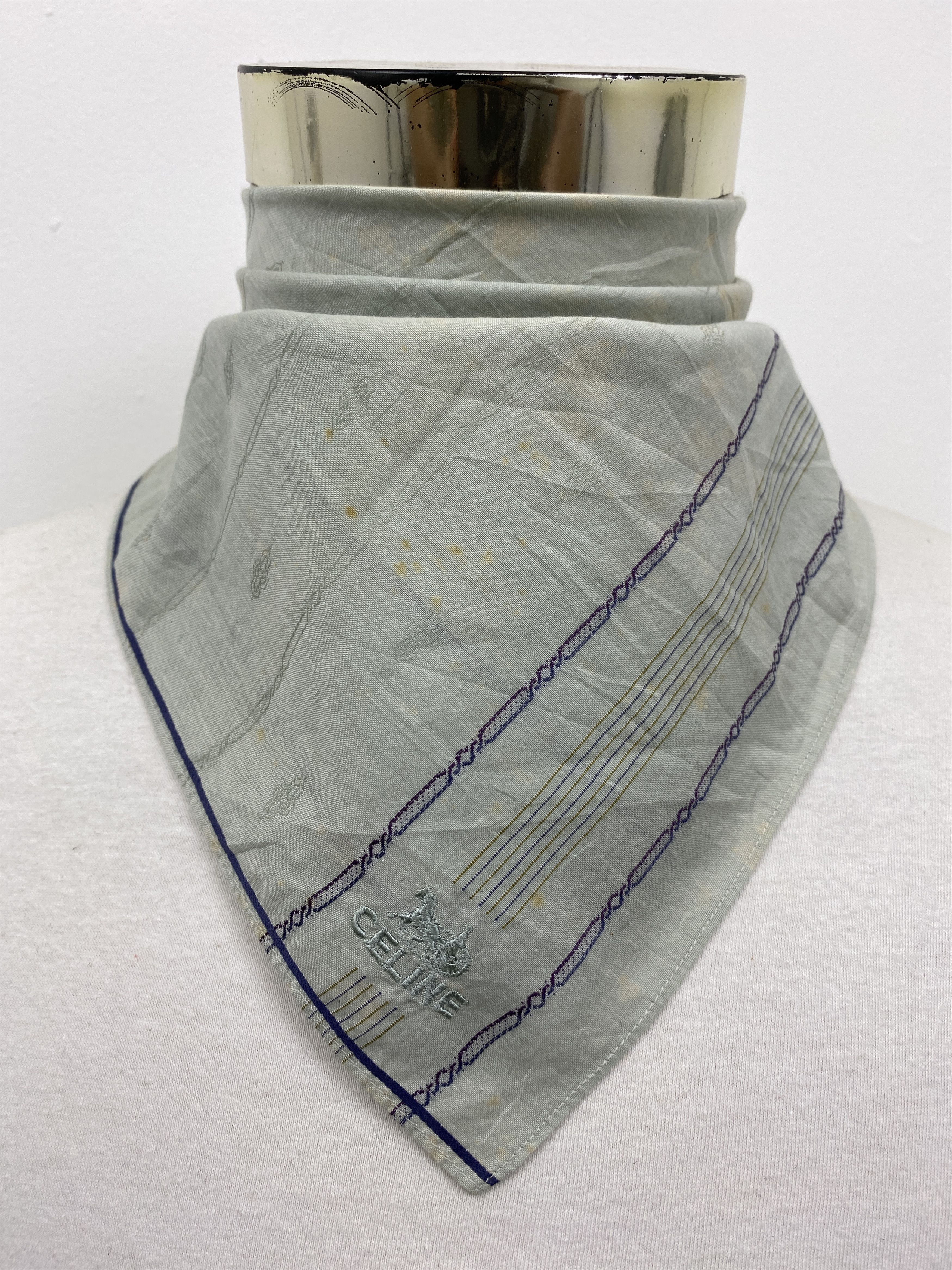 Celine Celine Handkerchief / Neckerchief / Bandana HKC0586 Size ONE SIZE - 1 Thumbnail