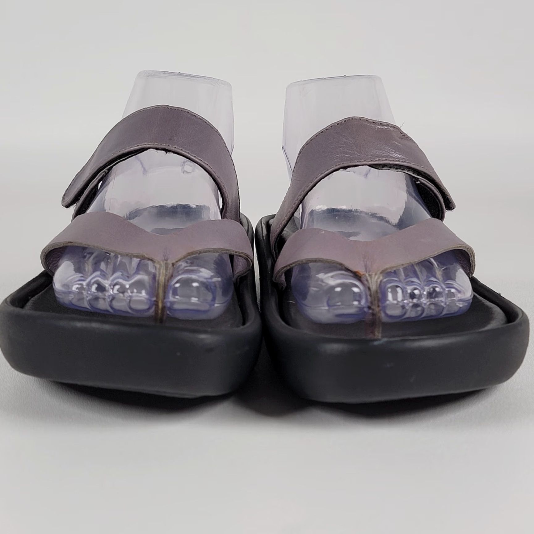 Vintage Wolky Sandal Womens Thong Slip On Tahiti Pink 38/7.5 Leather Wedge Flat Heel Mexico Size US 8 / IT 38 - 3 Thumbnail