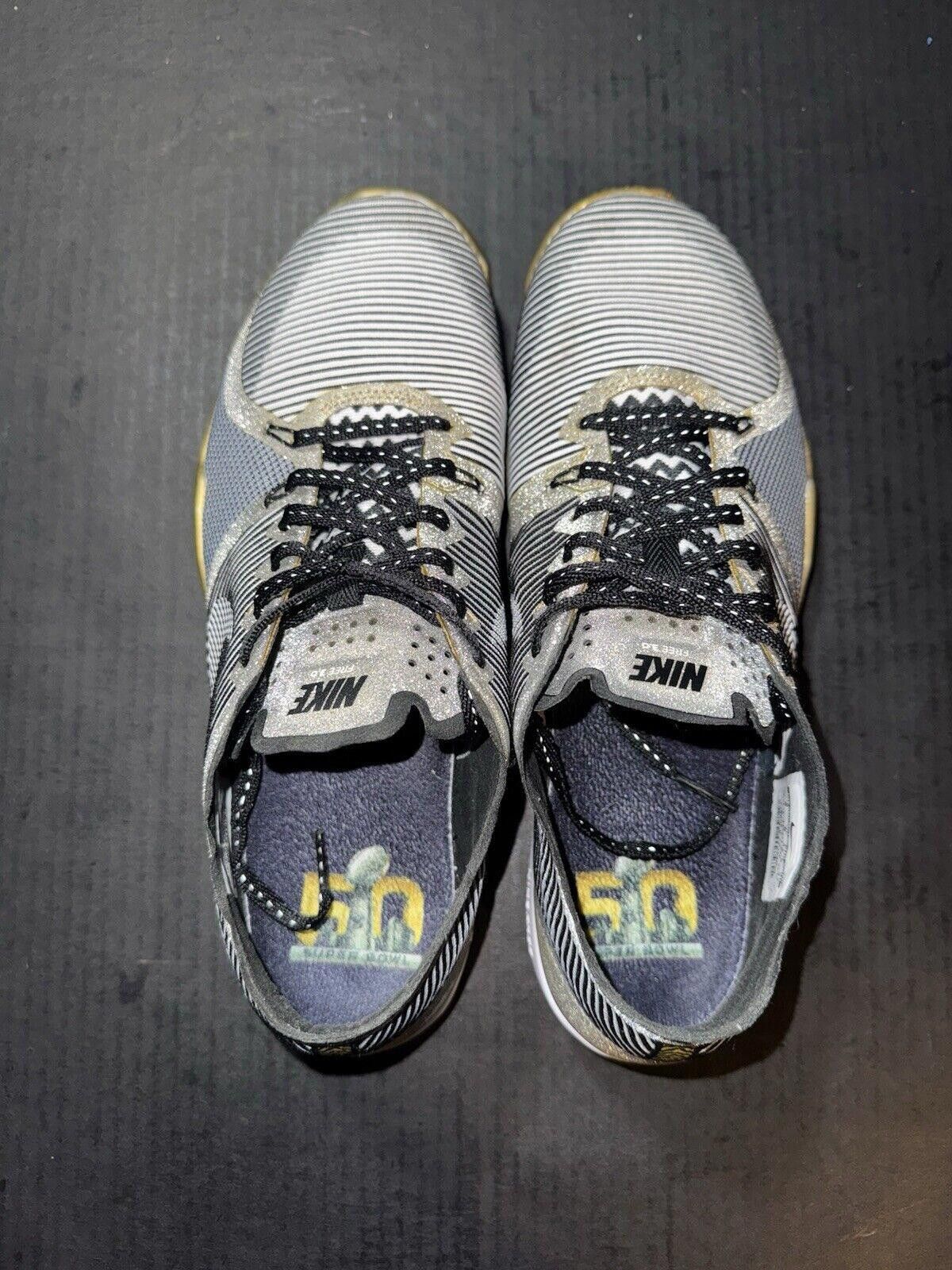 Nike Nike Men's 3.0 V4 NFL Super Bowl 50 Gold 749374-070 Sz 9 Size US 9 / EU 42 - 9 Thumbnail