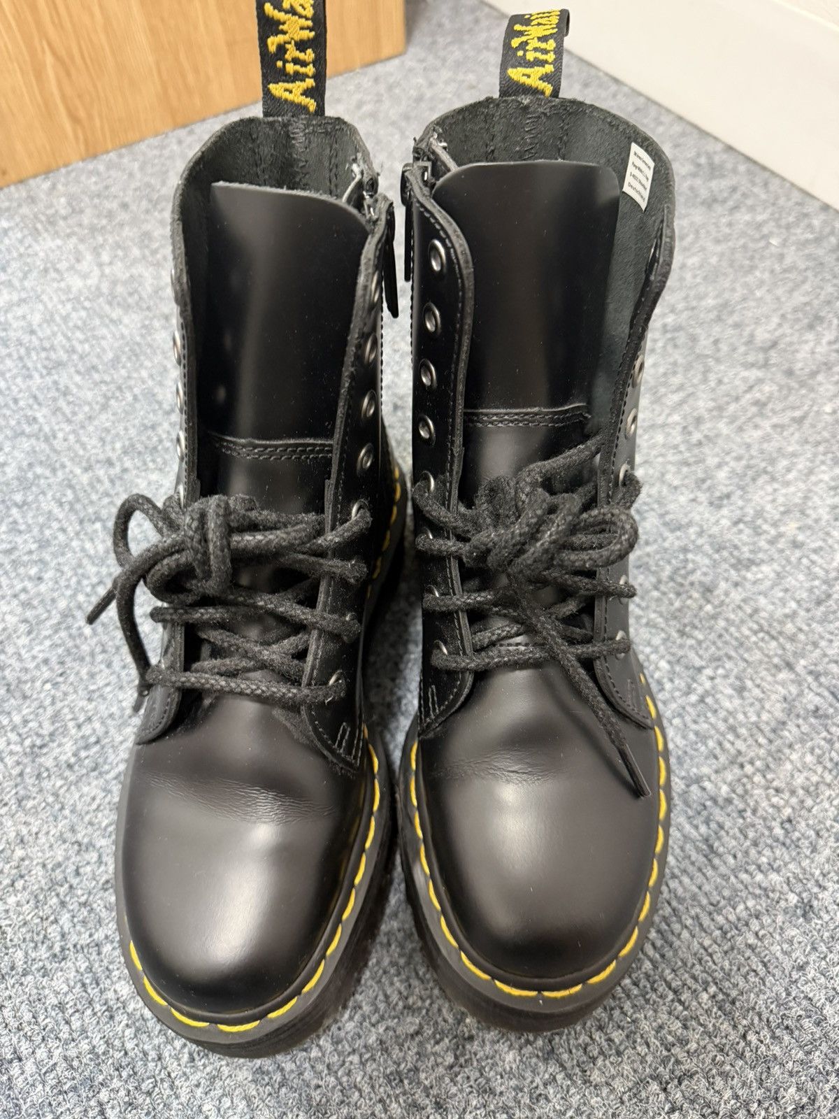 Dr. Martens JADON 8 EYE BOOT BLACK Size UK 4 Size US 6.5 / IT 36.5 - 5 Thumbnail