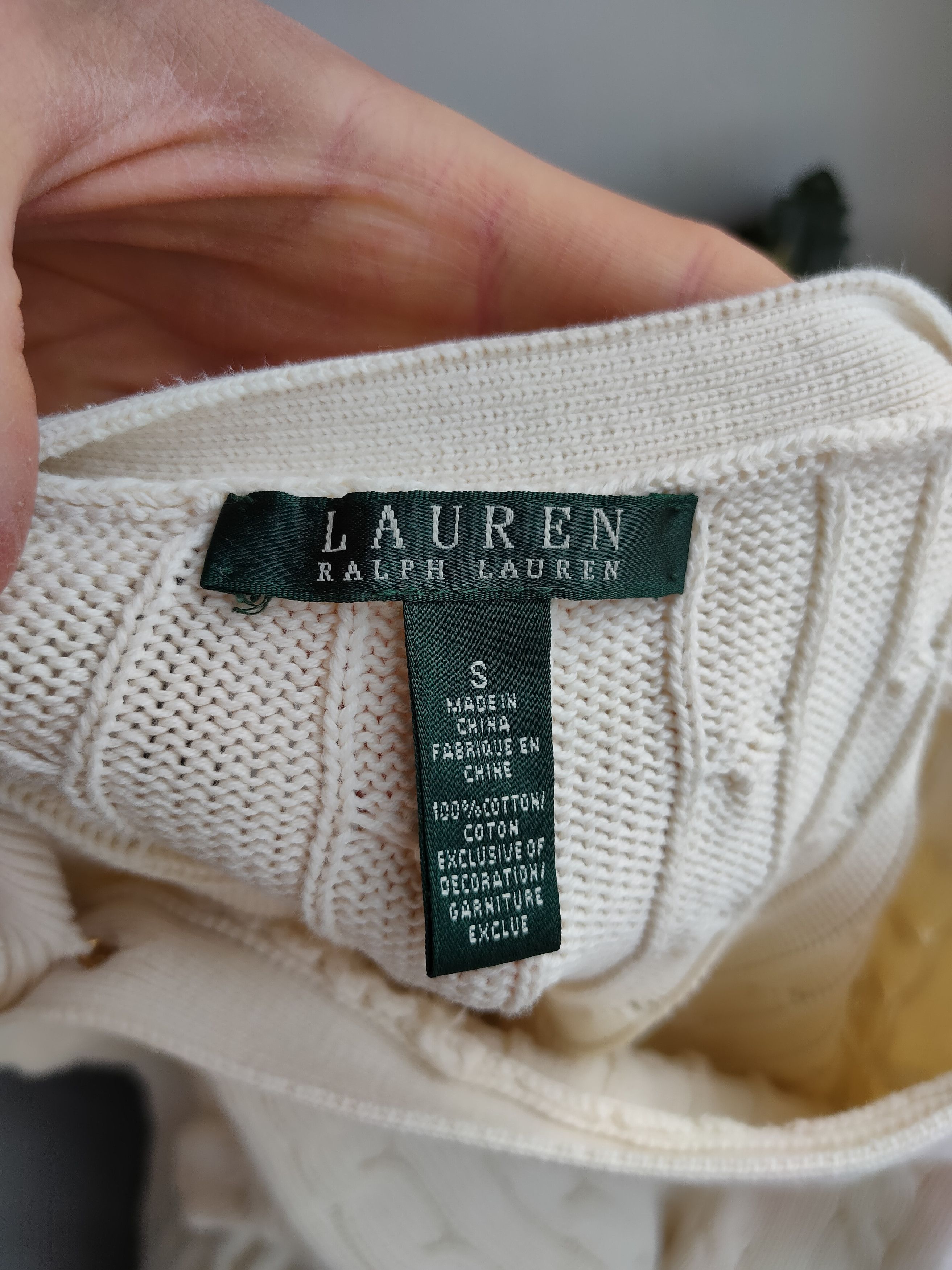 Lauren Ralph Lauren Lauren Ralph Lauren S Women's Knitted Sweater Polo RL Size S / US 4 / IT 40 - 4 Thumbnail
