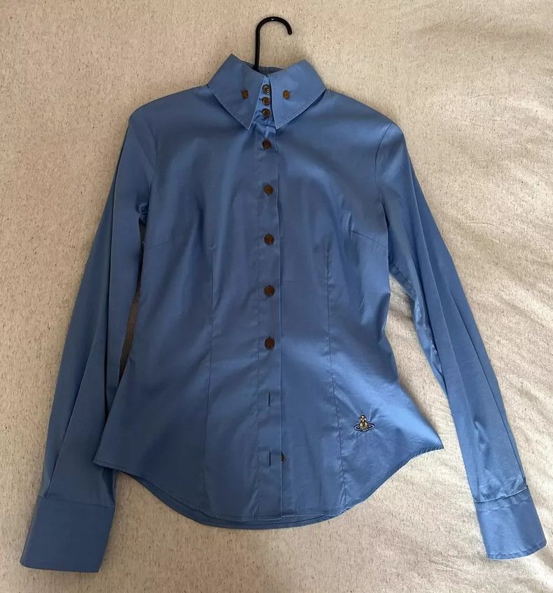 Vivienne Westwood Vivienne Westwood Put on a three-button collar shirt Size M / US 6-8 / IT 42-44 - 1 Thumbnail