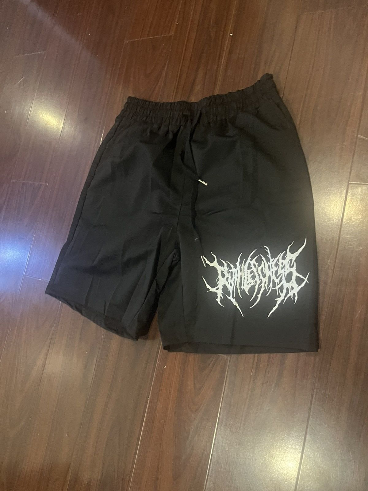 Other Black skelly shorts y2k Size US 38 / EU 54 - 2 Thumbnail