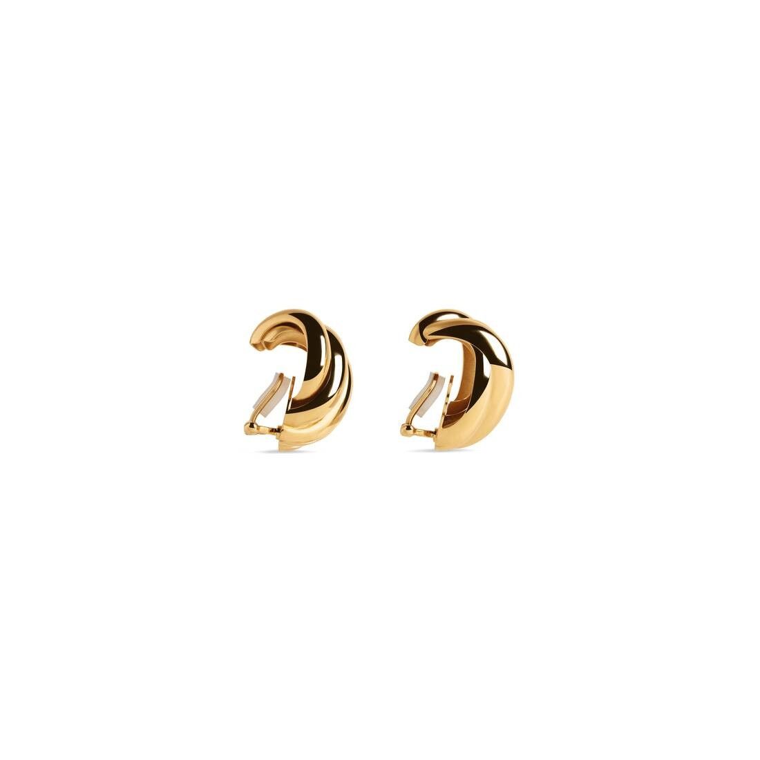 Balenciaga o1la1rc1a0925 Size: OS / Saturne Earrings in Gold Size ONE SIZE - 3 Thumbnail