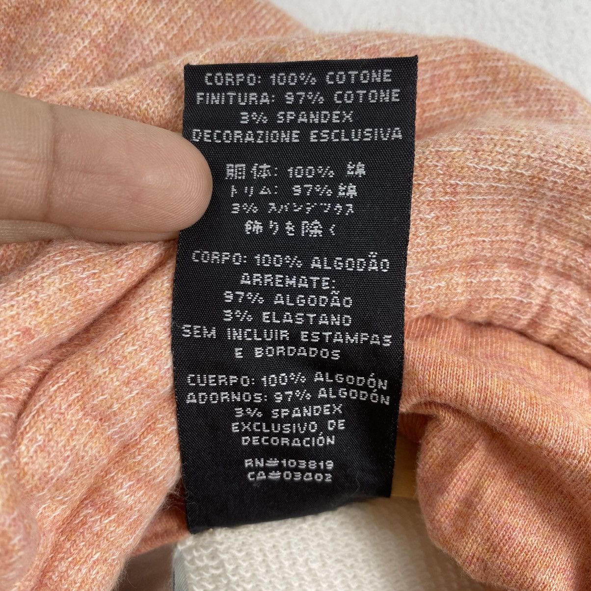 Harley Davidson Harley Davidson 1/4 Zip Hoodie Large Peach Cream Moto Vtg Size L / US 10 / IT 46 - 7 Thumbnail