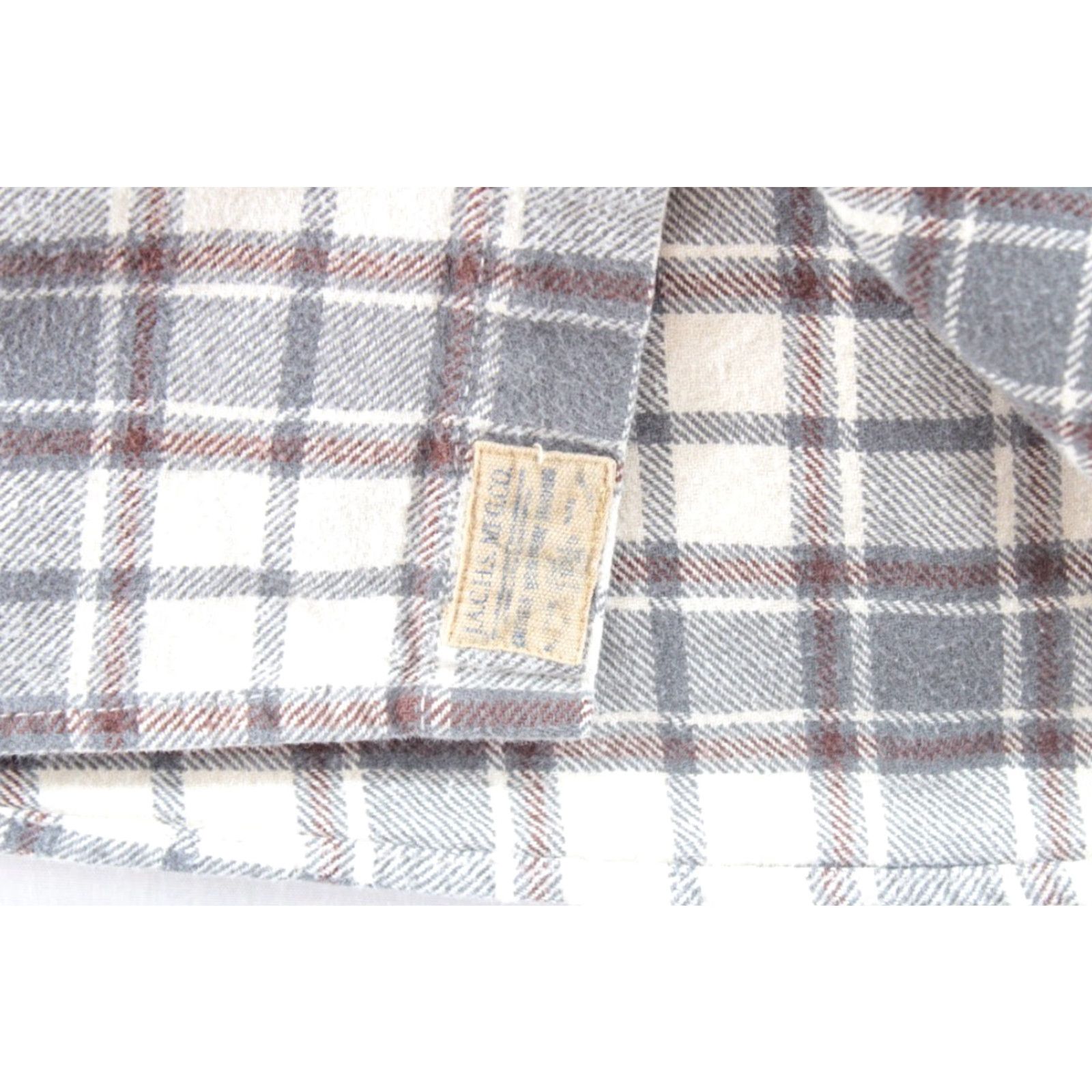 Lumberjack JACHS Flannel Shirt Mens L Brown Plaid Lumberjack Outdoors Gorpcore Cotton Shirt Size US L / EU 52-54 / 3 - 4 Thumbnail
