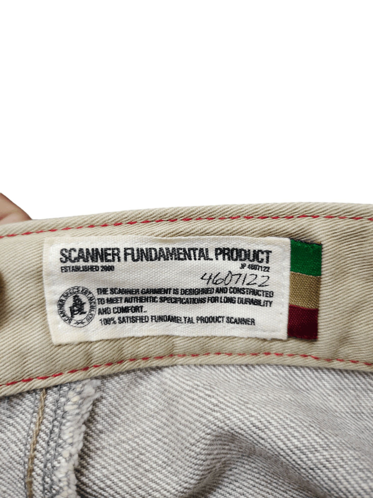 FDMTL Scanner Fundamental Two Color Denim Pants Size US 31 - 16 Thumbnail