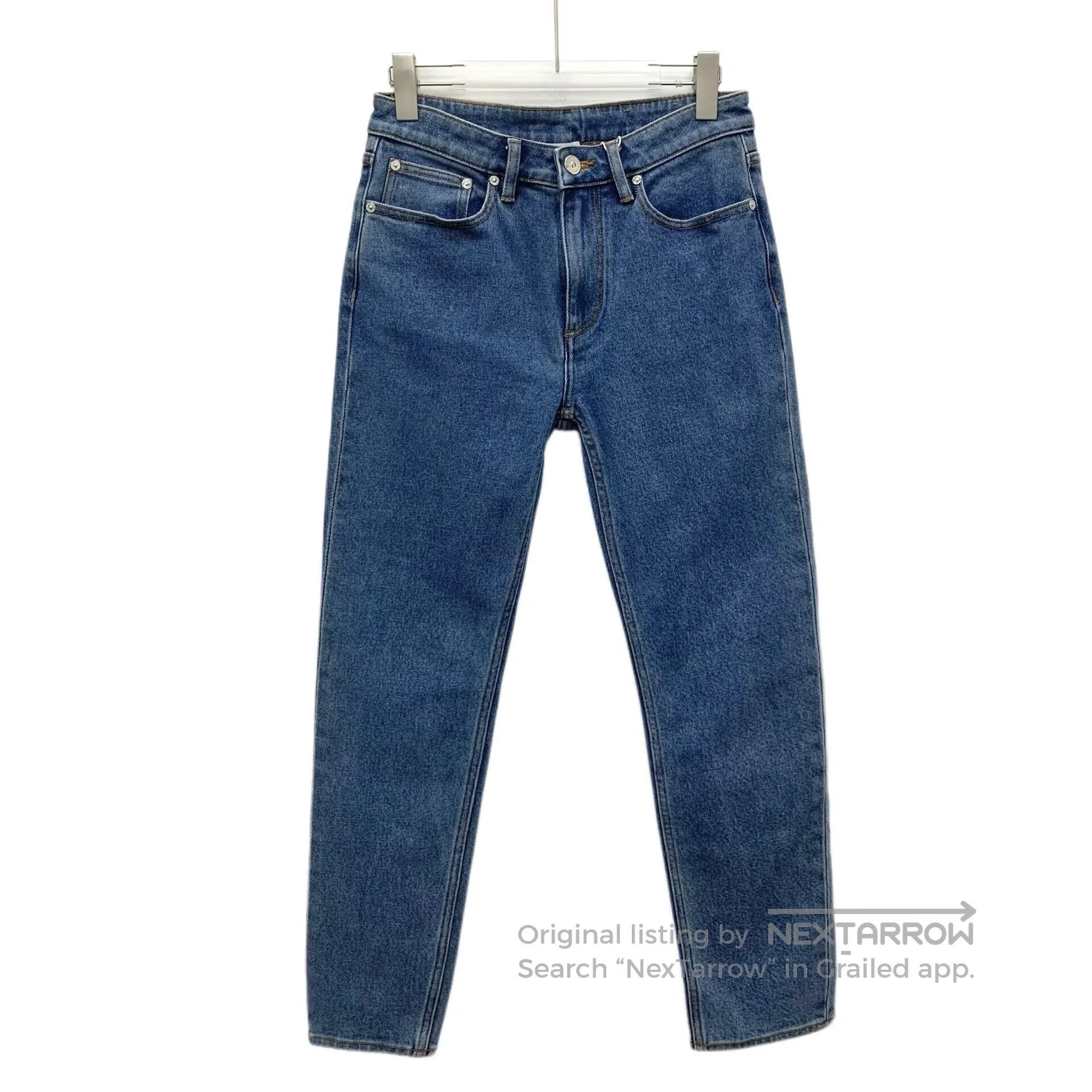 Burberry Burberry Dark blue cotton casual denim long pants| Size US 27 - 1 Thumbnail