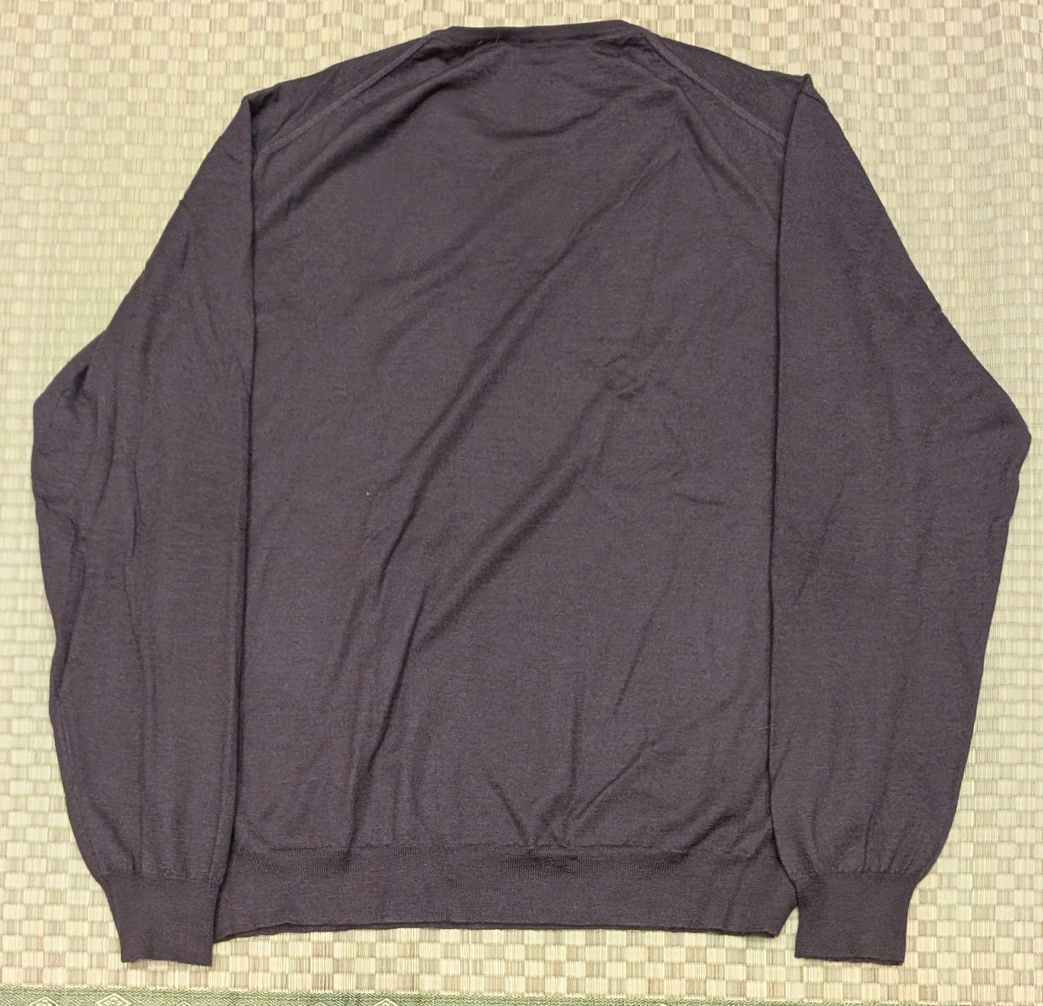 Malo Malo Cashmere Silk Sweater Men's Size IT54 Made in Italy Size US XL / EU 56 / 4 - 2 Thumbnail