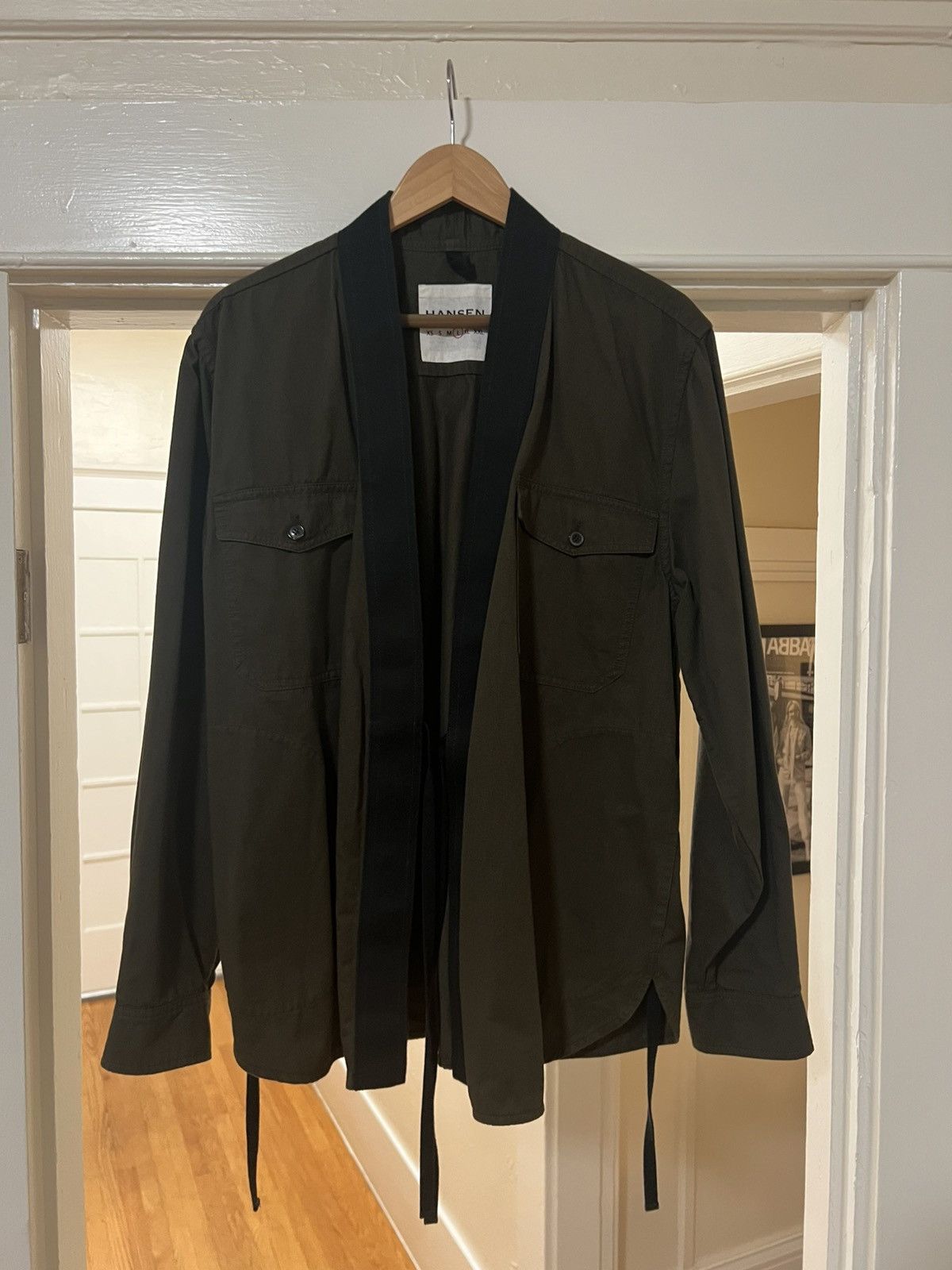 HANSEN Garments Hansen Garments REMY, East & West Shirt Jacket, Olive Drill Size US L / EU 52-54 / 3 - 1 Thumbnail