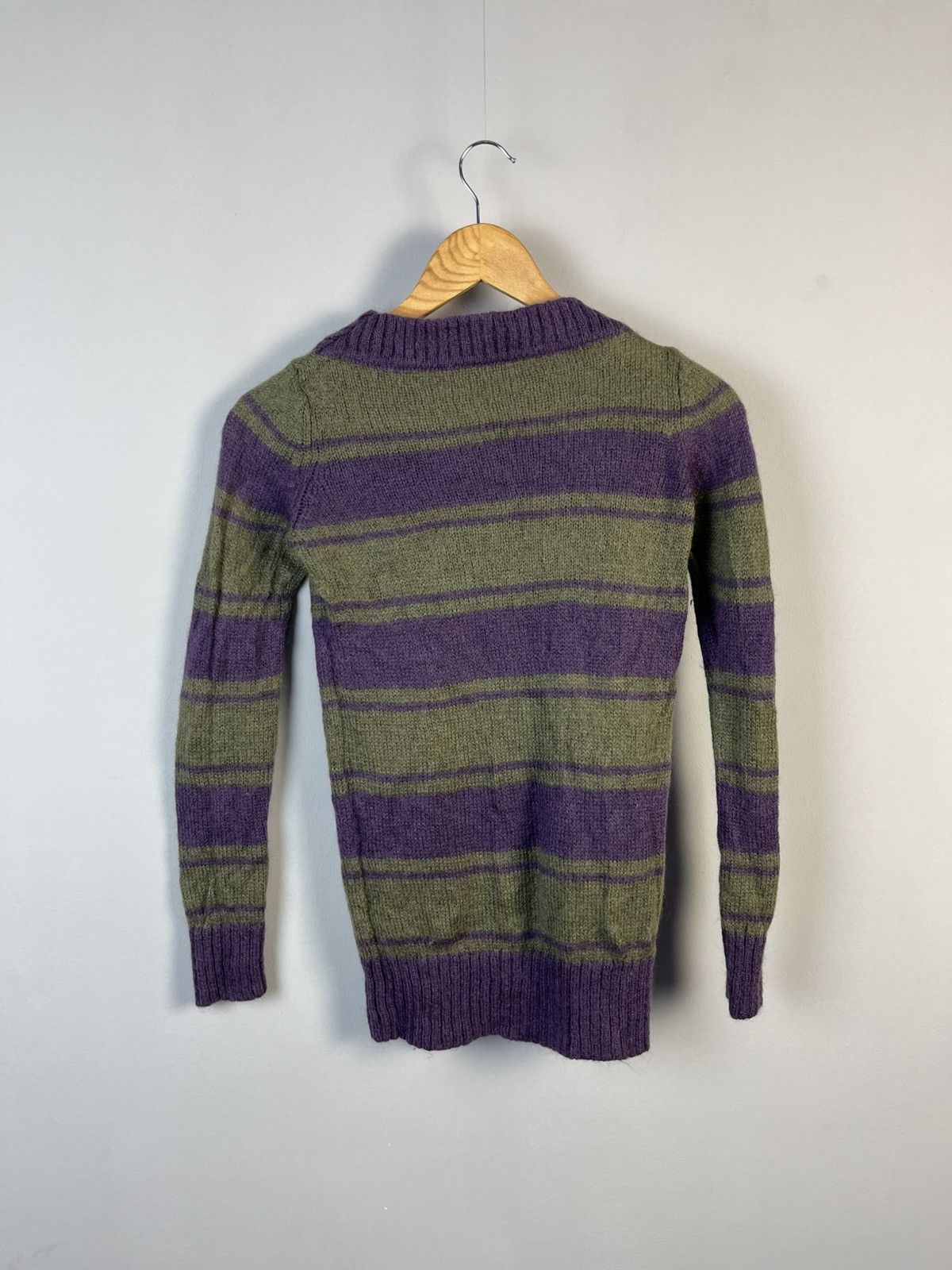 Alexander McQueen × McQ Alexander McQueen Alexander McQueen MCQ Luxury Mohair & Wool Sweater Italy Size XS / US 0-2 / IT 36-38 - 7 Thumbnail