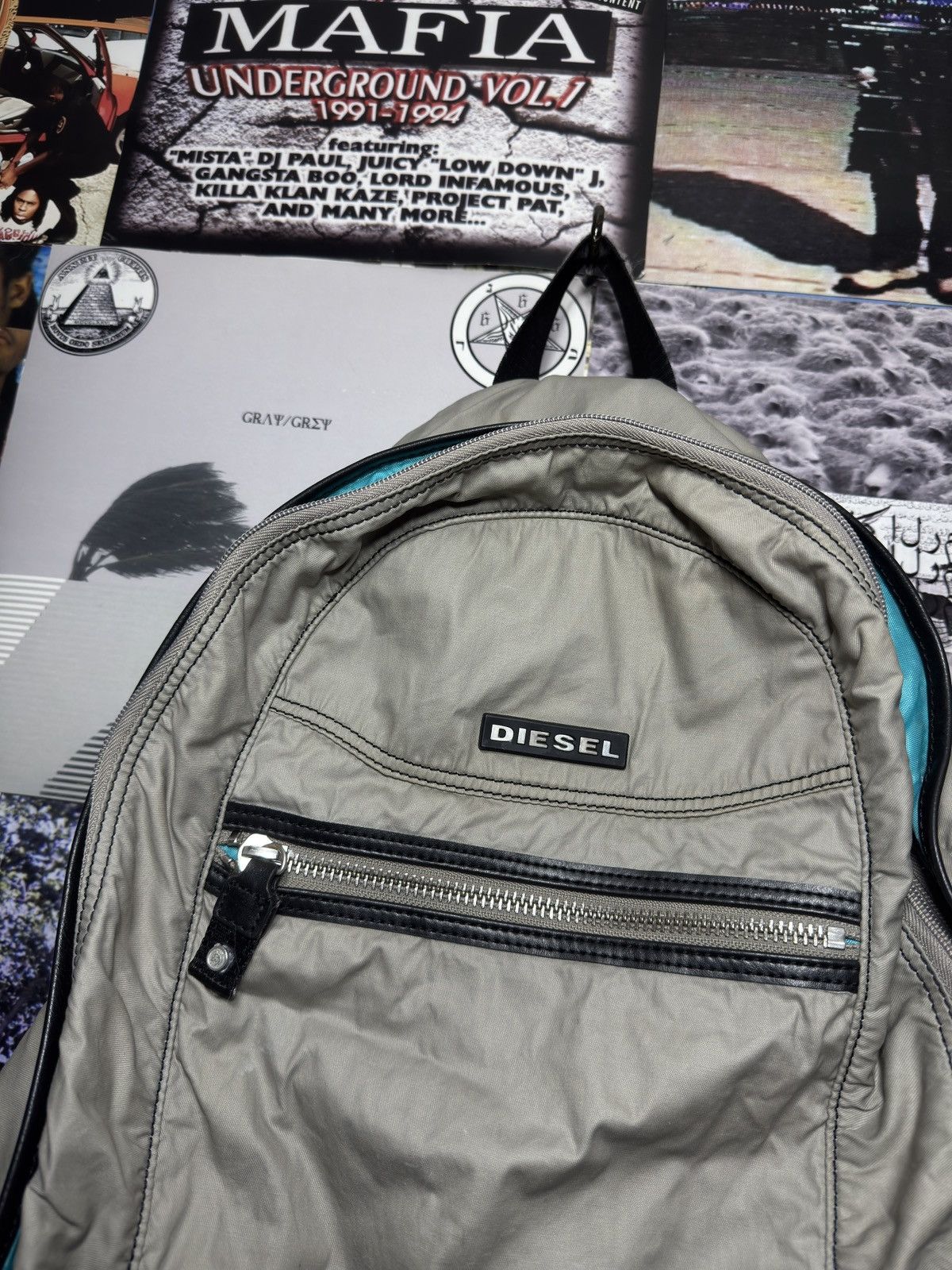 Diesel Vintage Diesel Backpack Size ONE SIZE - 2 Thumbnail