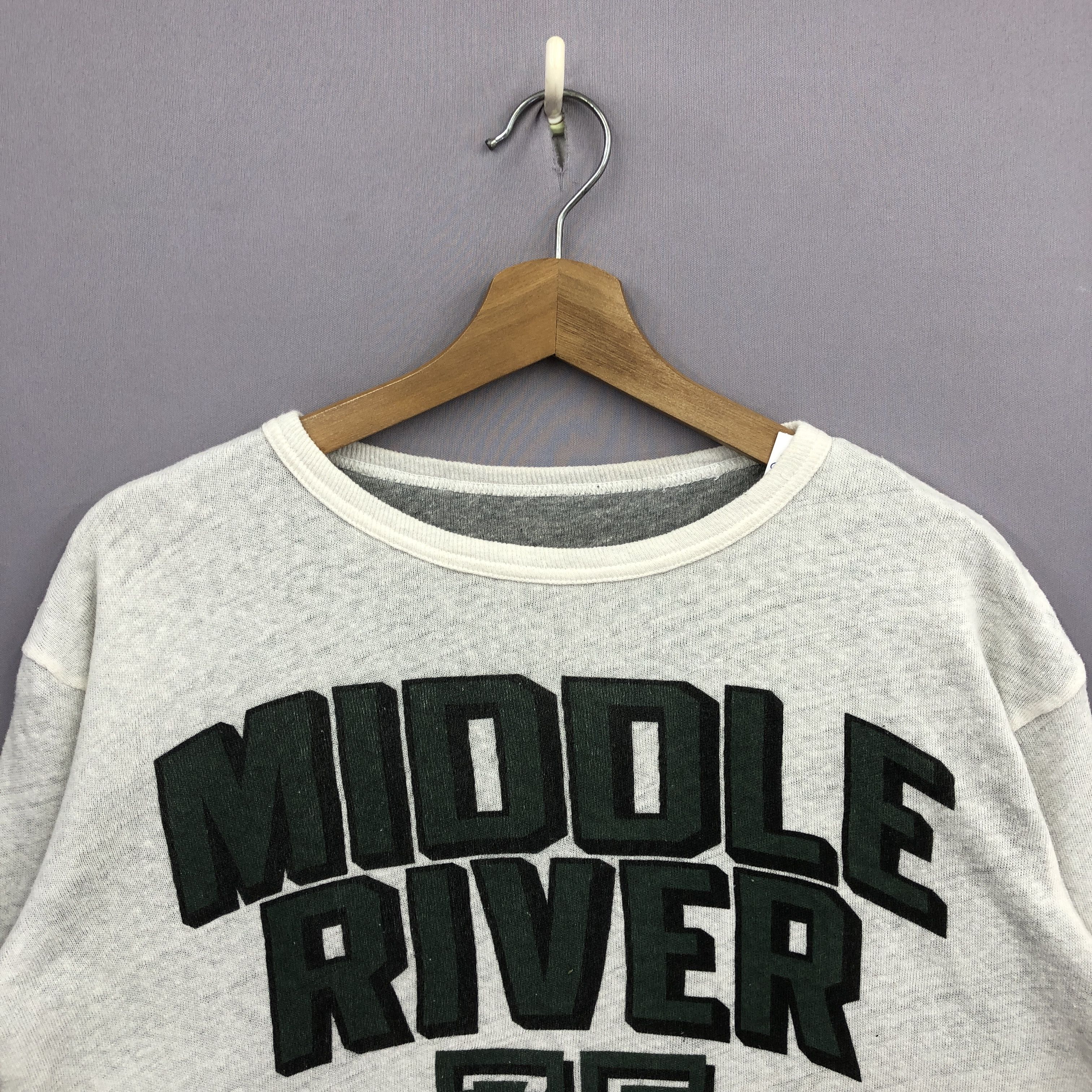 Champion × Vintage 90s Champion Middle River 75 Sweater Reversible Sweatshirt Size S / US 4 / IT 40 - 5 Thumbnail