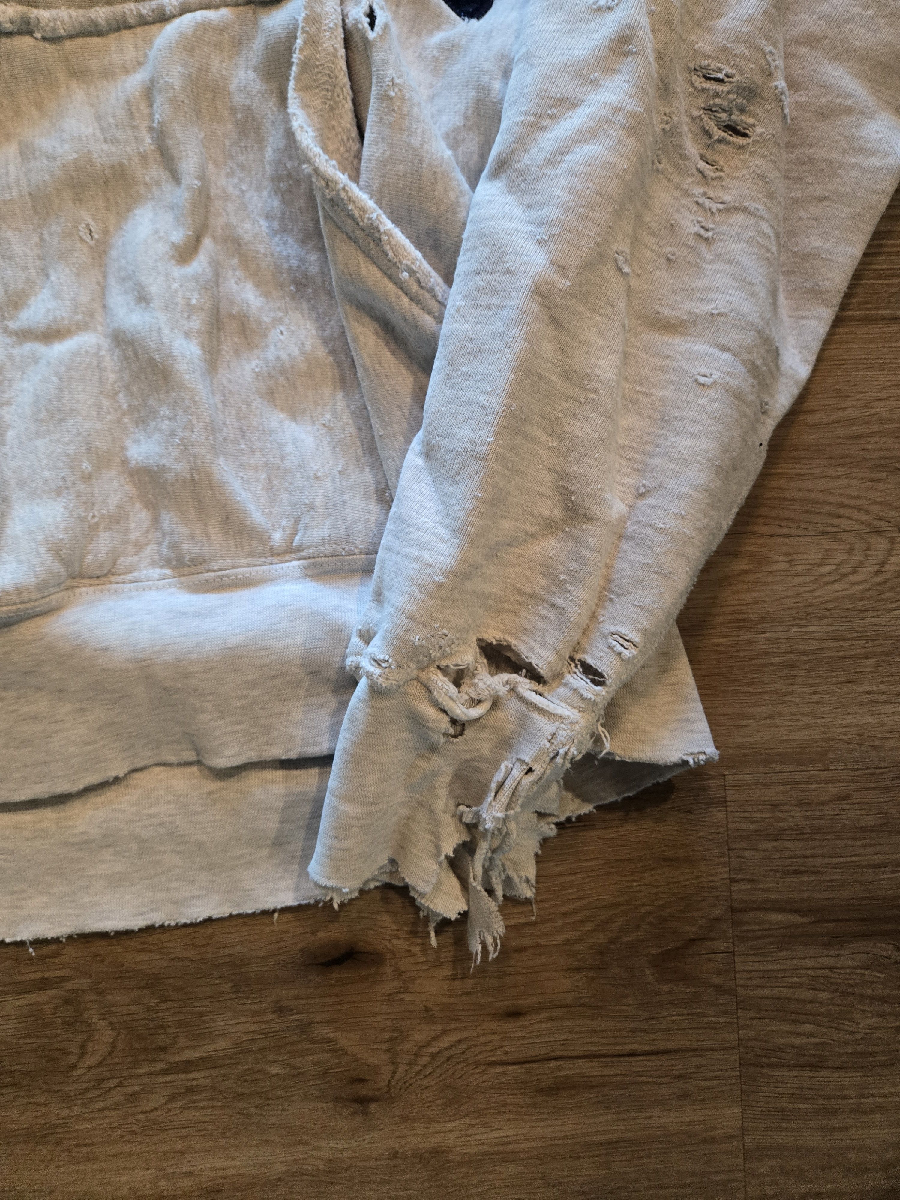 Jansport Very Distressed St. Bens College Hoodie Size M / US 6-8 / IT 42-44 - 3 Thumbnail