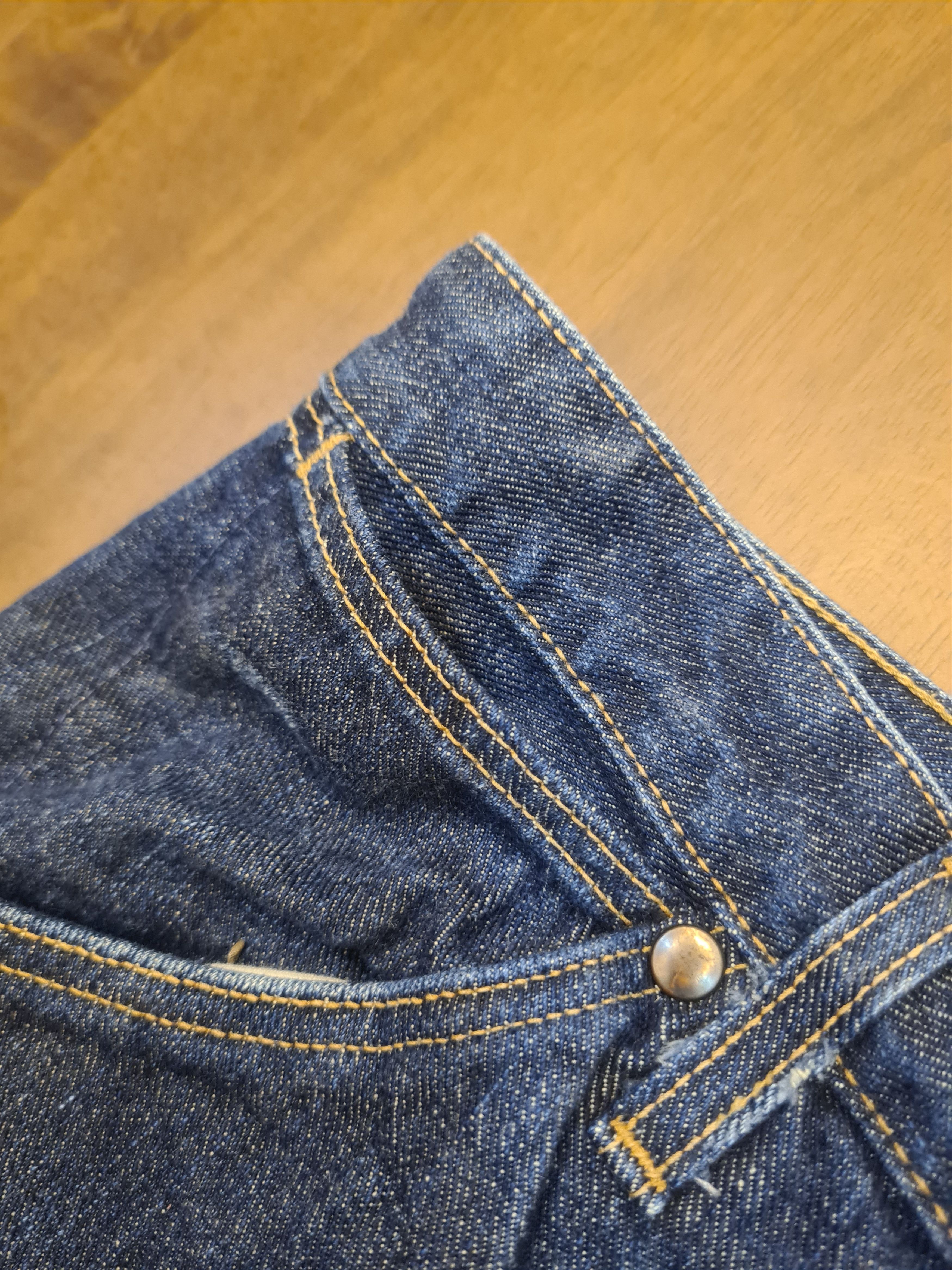 Vintage × Wrangler Vintage wrangler blue bell selvedge denim Size US 35 - 5 Thumbnail