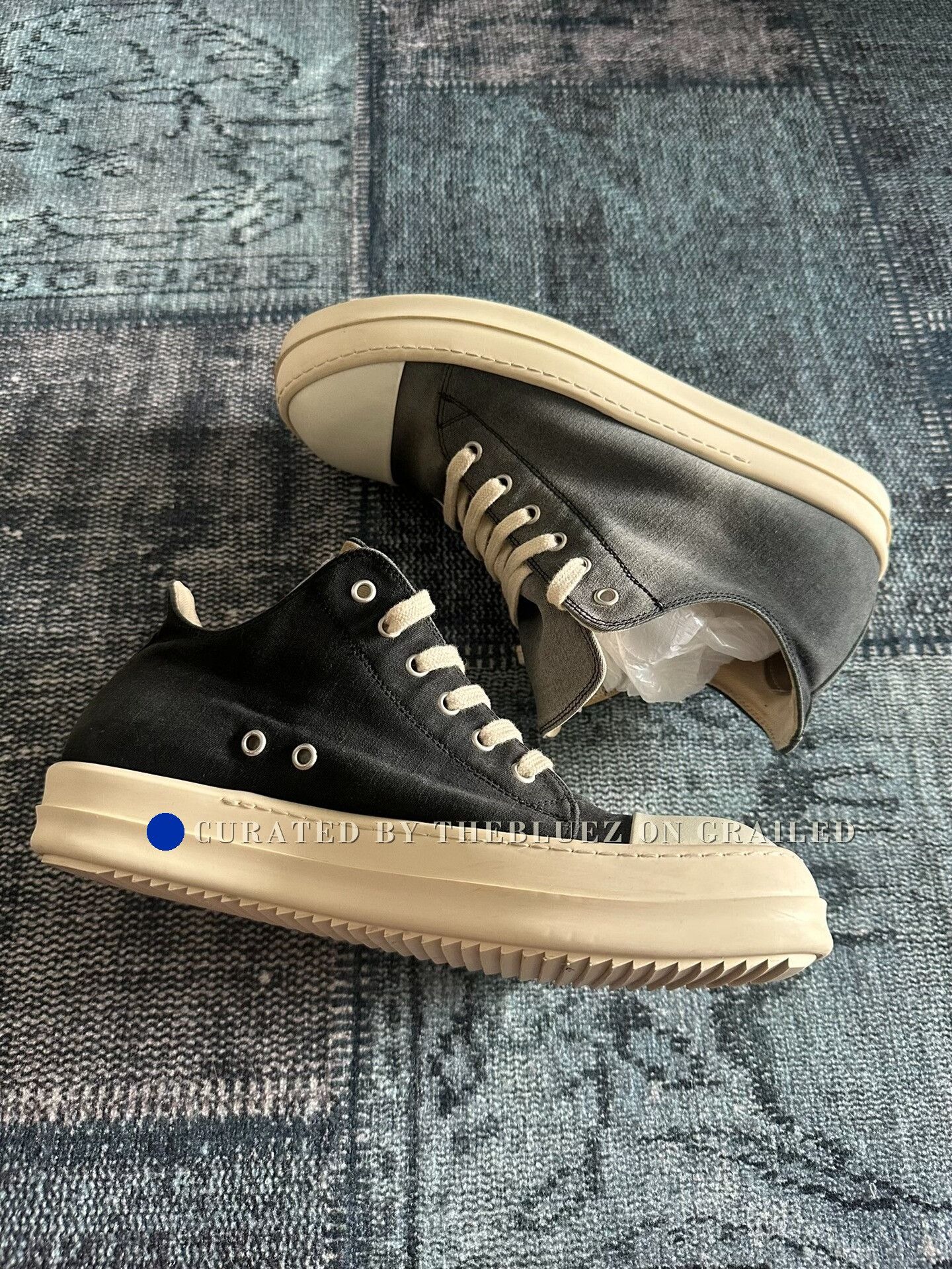 Rick Owens Rick Owens DRKSHDW Gradient Low-Top Sneakers Size US 9.5 / EU 42-43 - 1 Thumbnail