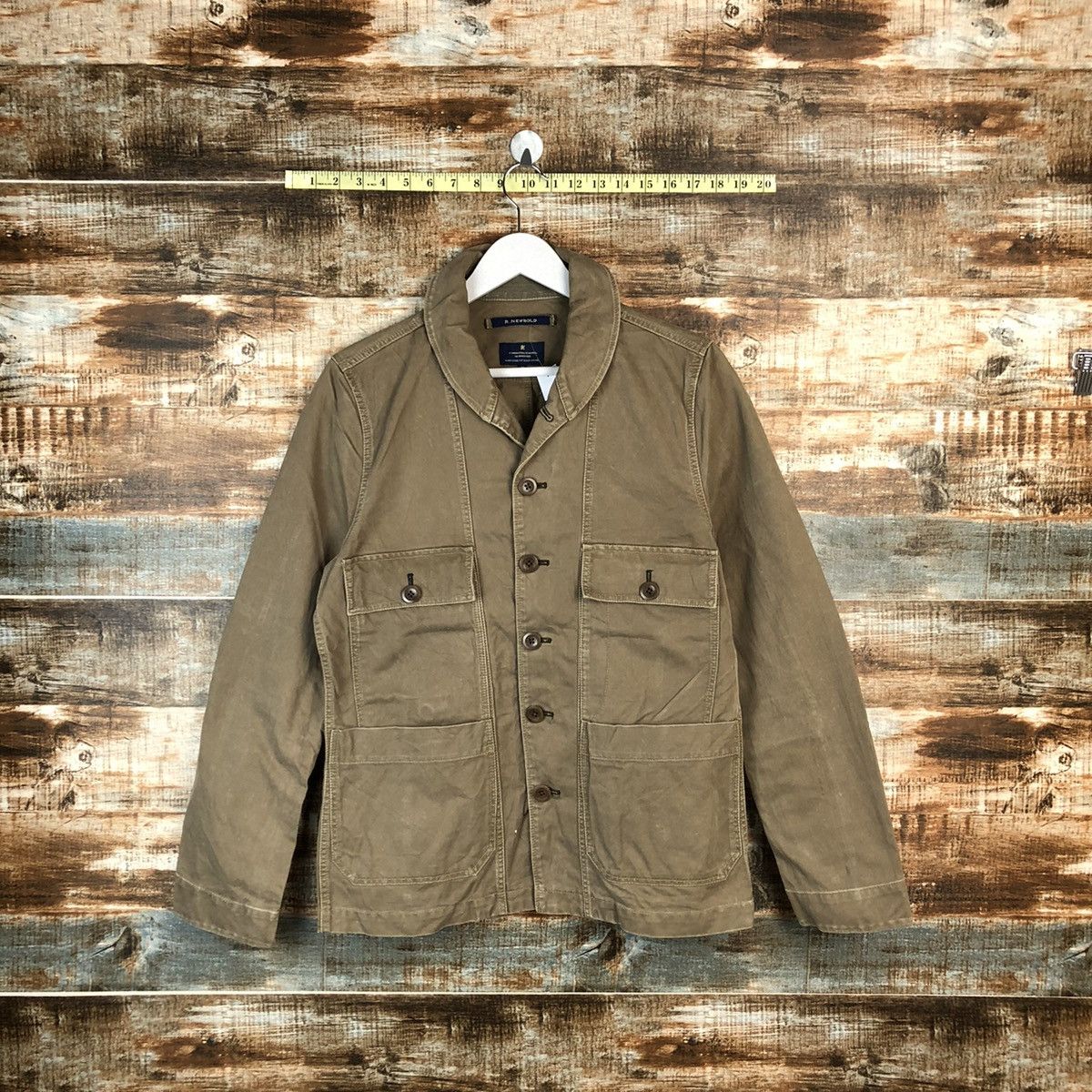 R.Newbold R.Newbold Brown denim jacket #A1613 Size US M / EU 48-50 / 2 - 1 Thumbnail