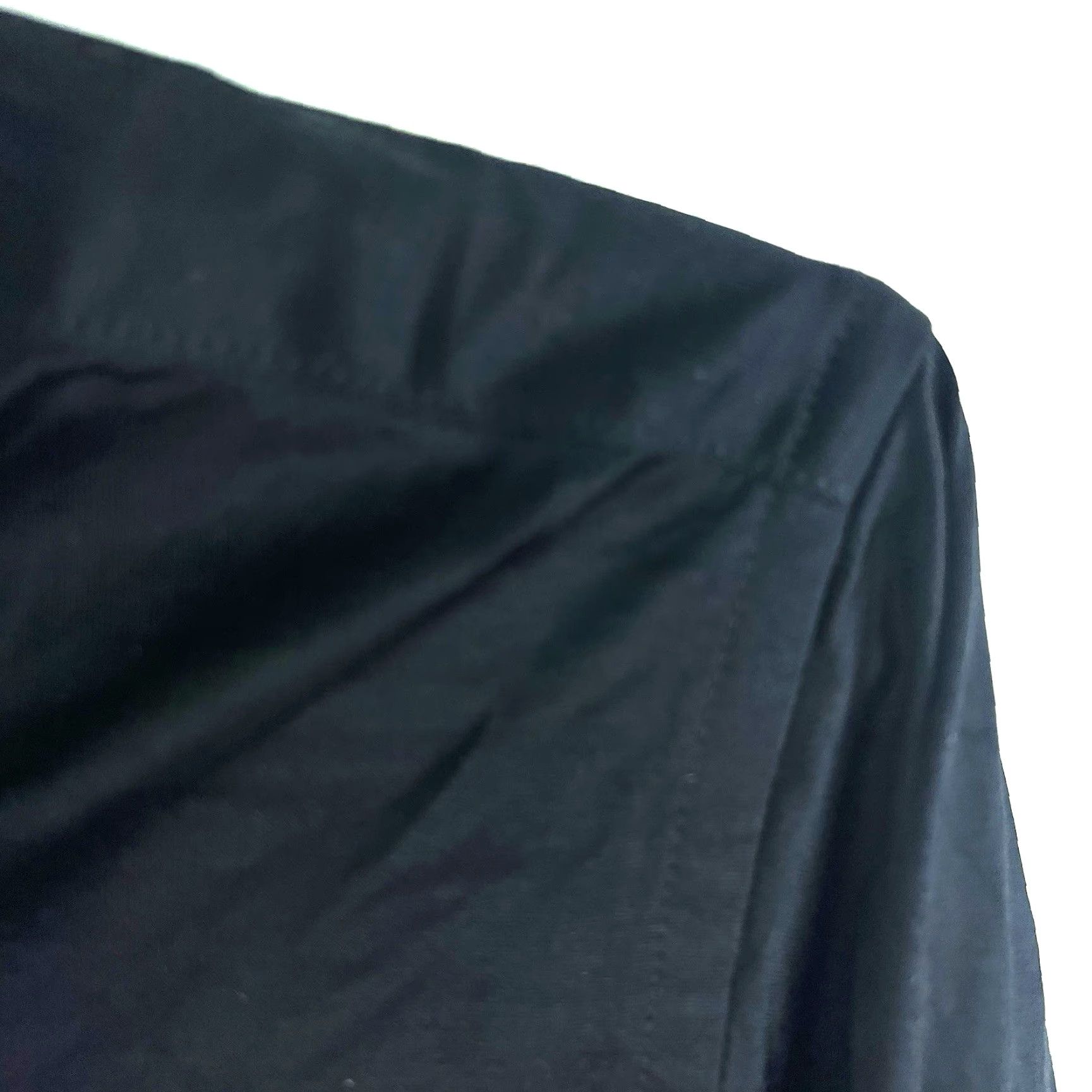 CLOT VINTAGE Cloth Long Sleeve Henley Shirt Men 4XL Black Satin Sheen Cotton Casual Winter Size US XXL / EU 58 / 5 - 3 Thumbnail
