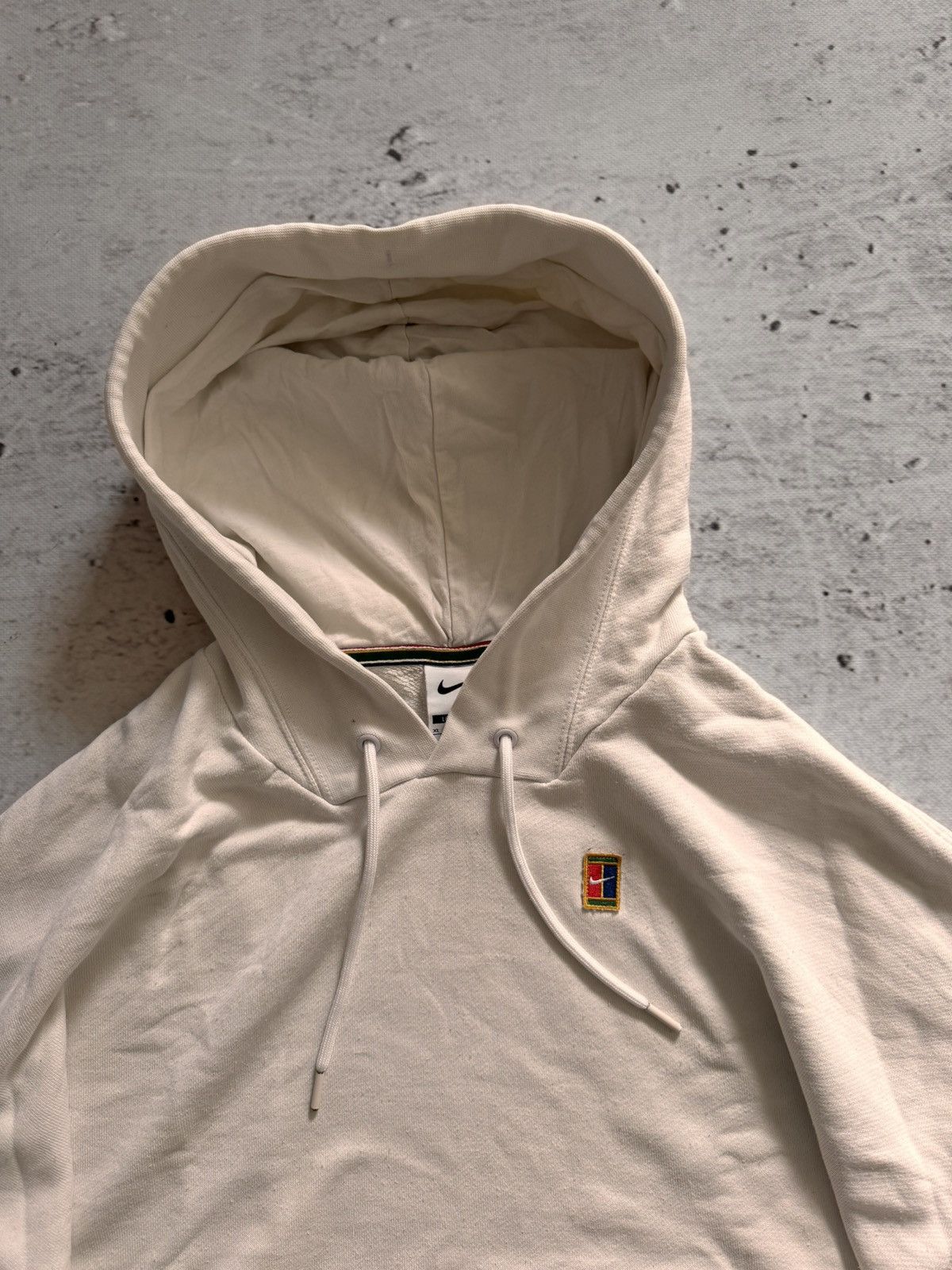Nike × Vintage NIKE VINTAGE CENTER LOGO OVERSIZE BOXY HOODIE Size US XL / EU 56 / 4 - 4 Thumbnail