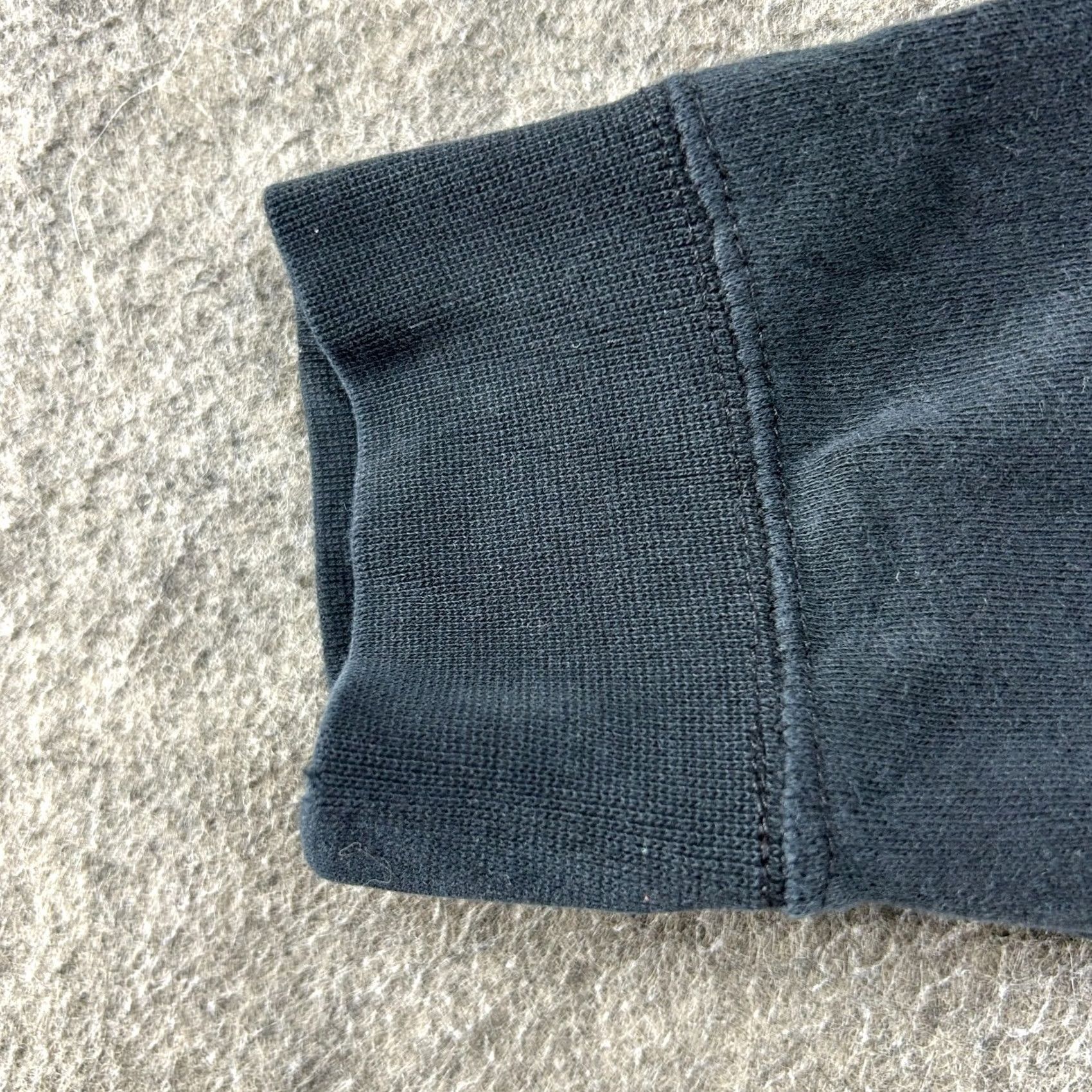 Vintage VINTAGE Black Craft Hoodie Mens L III Black Pullover Sweatshirt Goth Emo Demon Size US L / EU 52-54 / 3 - 4 Thumbnail