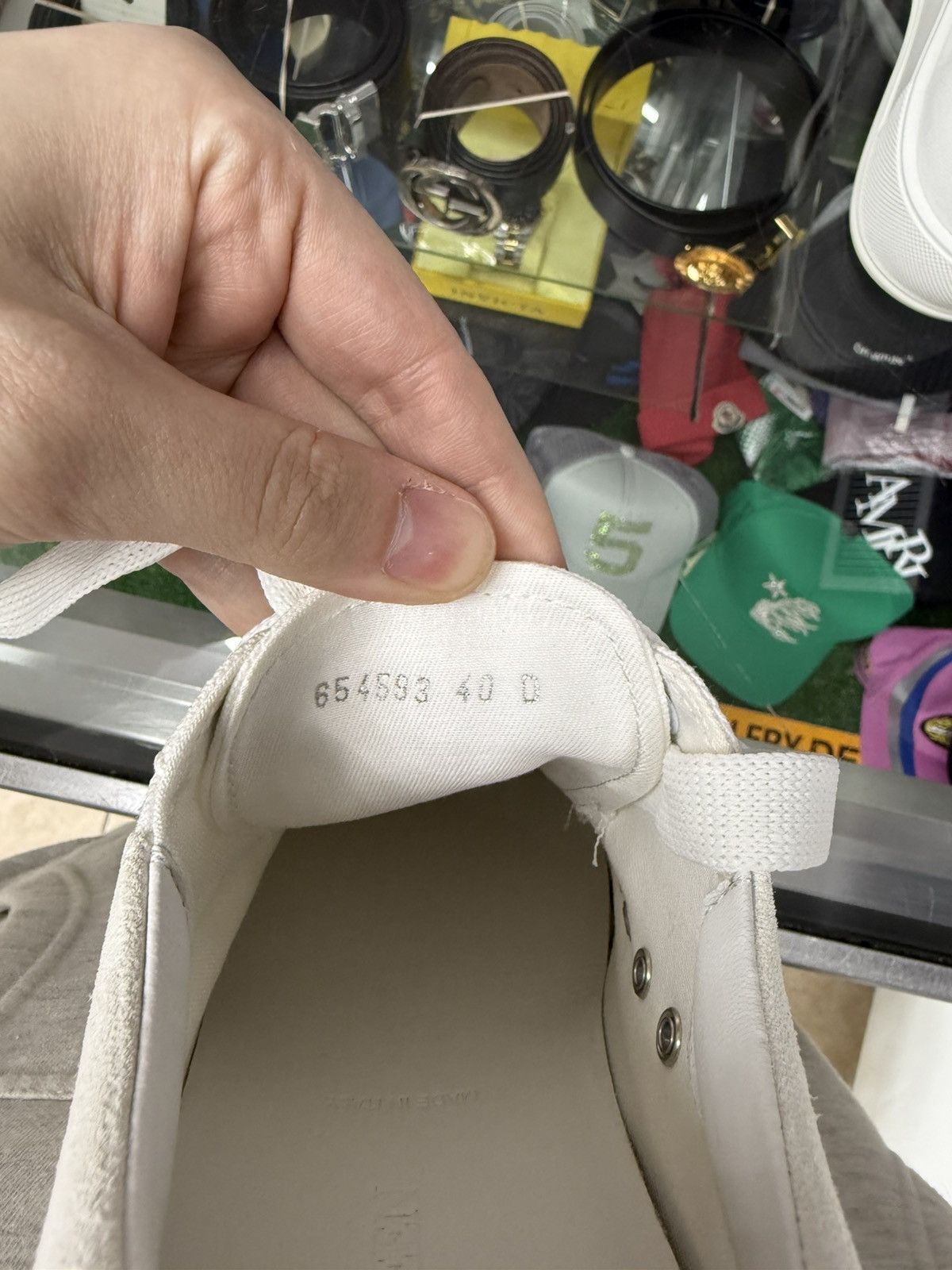 Alexander McQueen ALEXANDER MCQUEEN White Deck Plimsoll Sneaker 40 / 7 US NEW Size US 7 / EU 40 - 21 Thumbnail