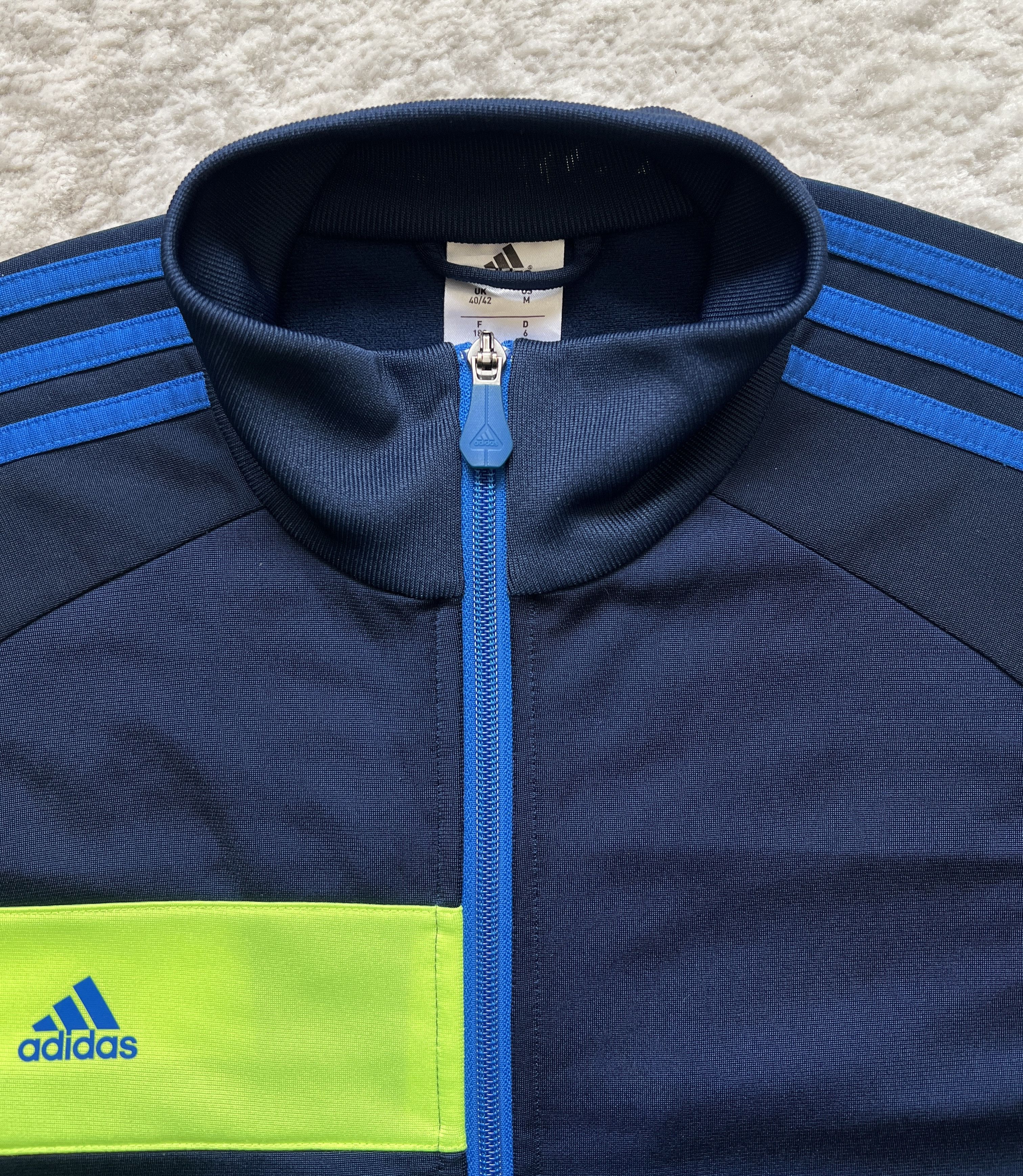 Adidas Adidas Nitrocharge Track Jacket Navy/Neon Size US M / EU 48-50 / 2 - 9 Thumbnail