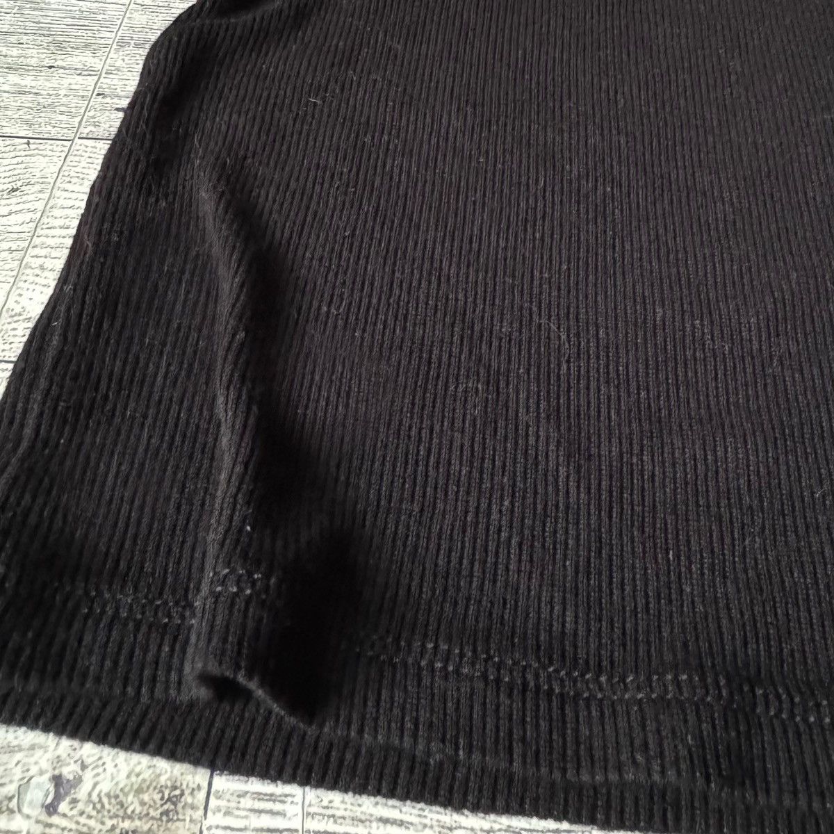 Nordstrom Cable & Gauge, Basic Black, Sleeveless Knit Blouse Size L / US 10 / IT 46 - 6 Thumbnail
