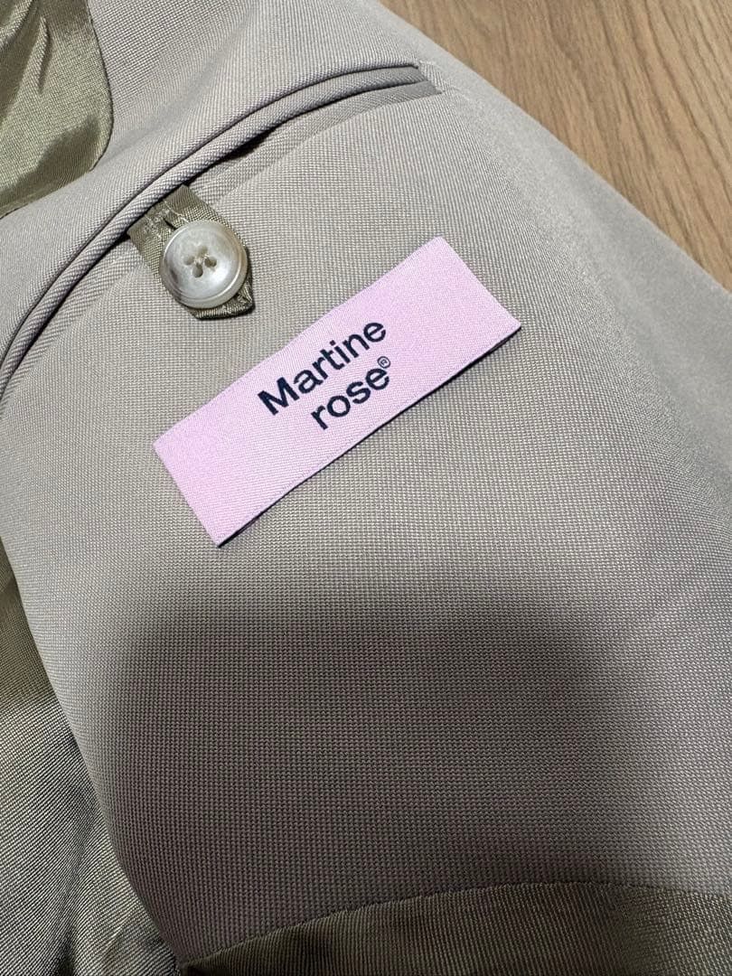 Martine Rose SS23 Oversized Weighted Blazer Jacket Size US M / EU 48-50 / 2 - 3 Thumbnail