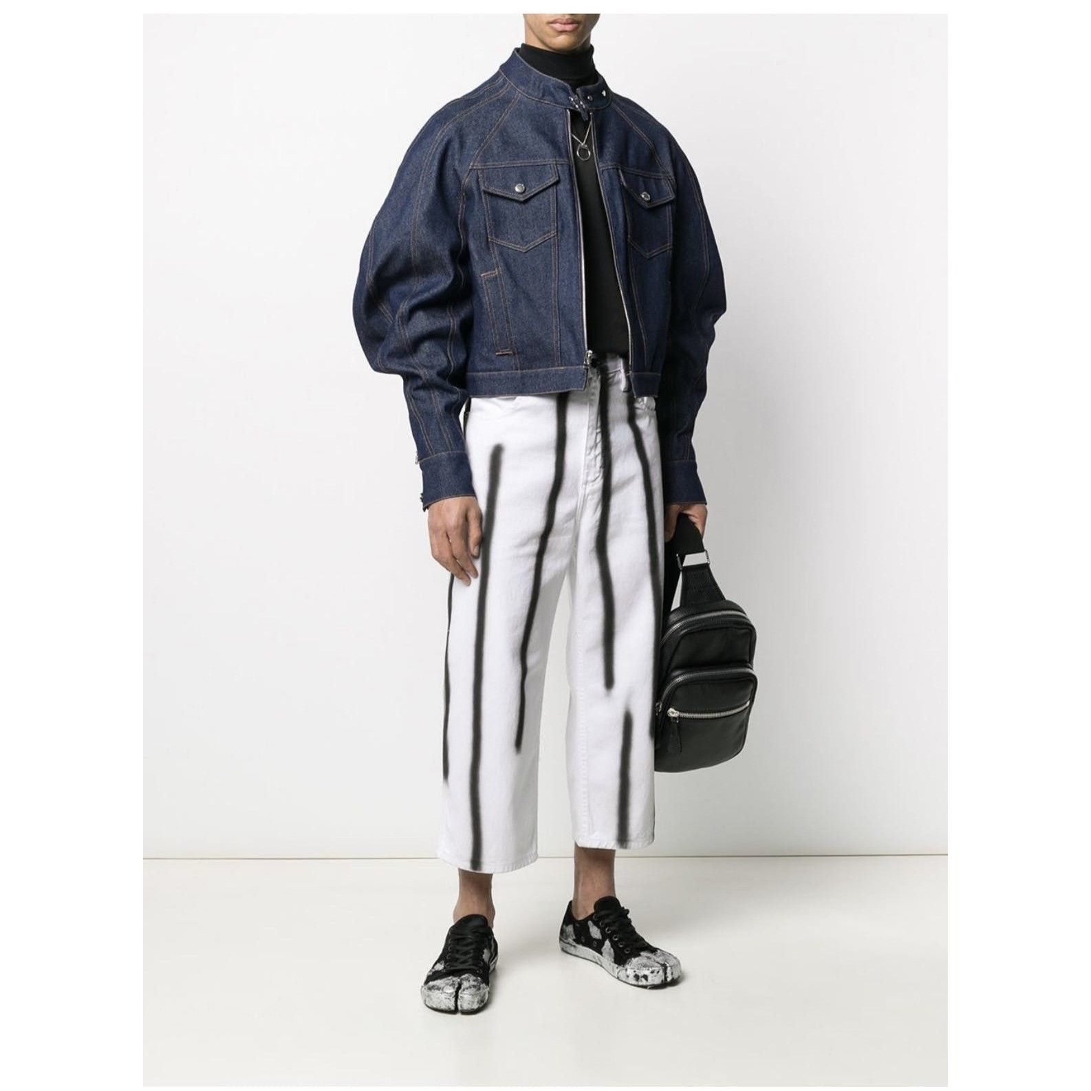 Eckhaus Latta Eckhaus Latta Puff Sleeve Denim Jacket Size US M / EU 48-50 / 2 - 4 Thumbnail