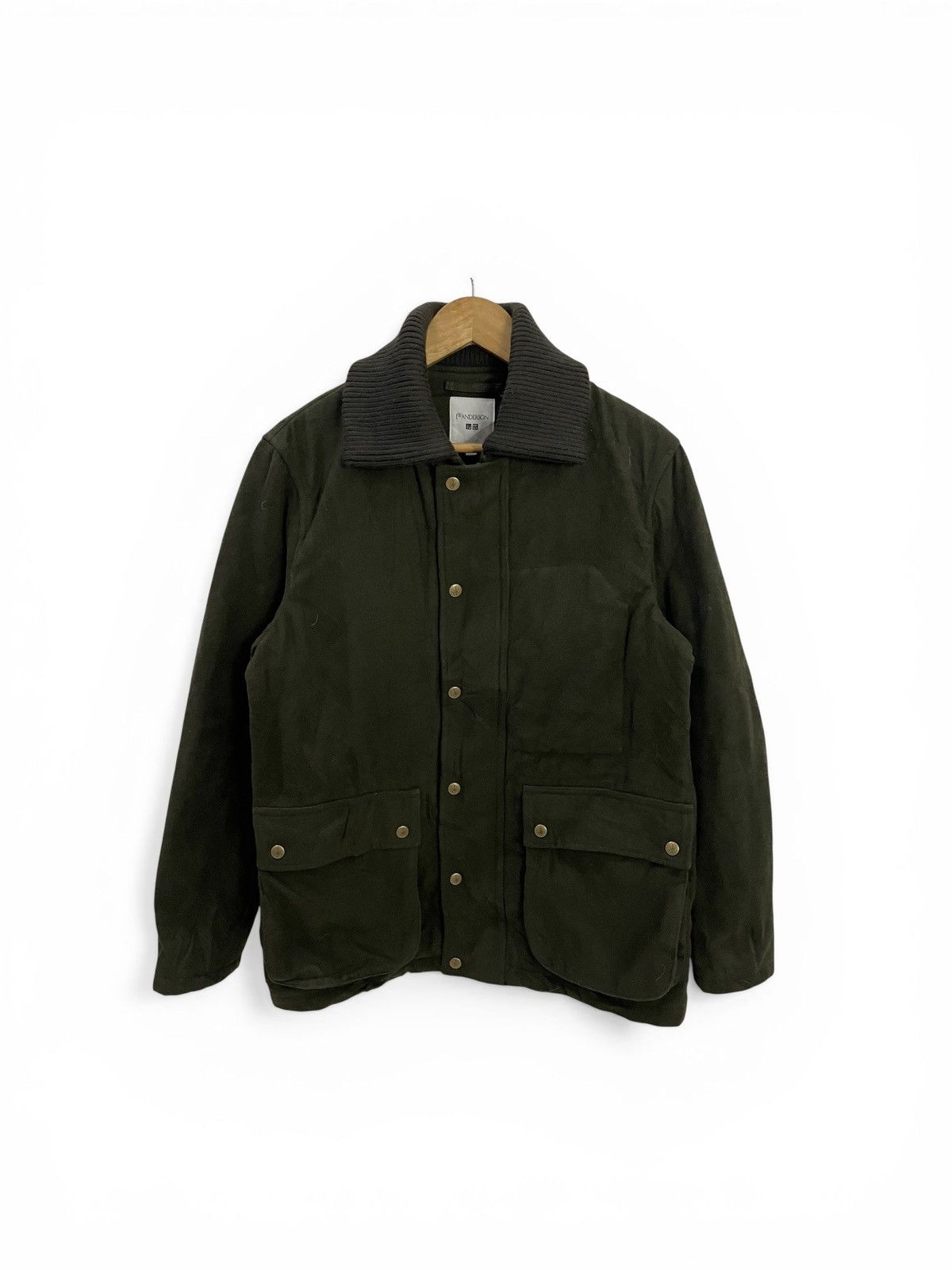 JW Anderson × Uniqlo Vintage Jw Anderson X Uniqlo Wool Jacket Size US L / EU 52-54 / 3 - 1 Thumbnail