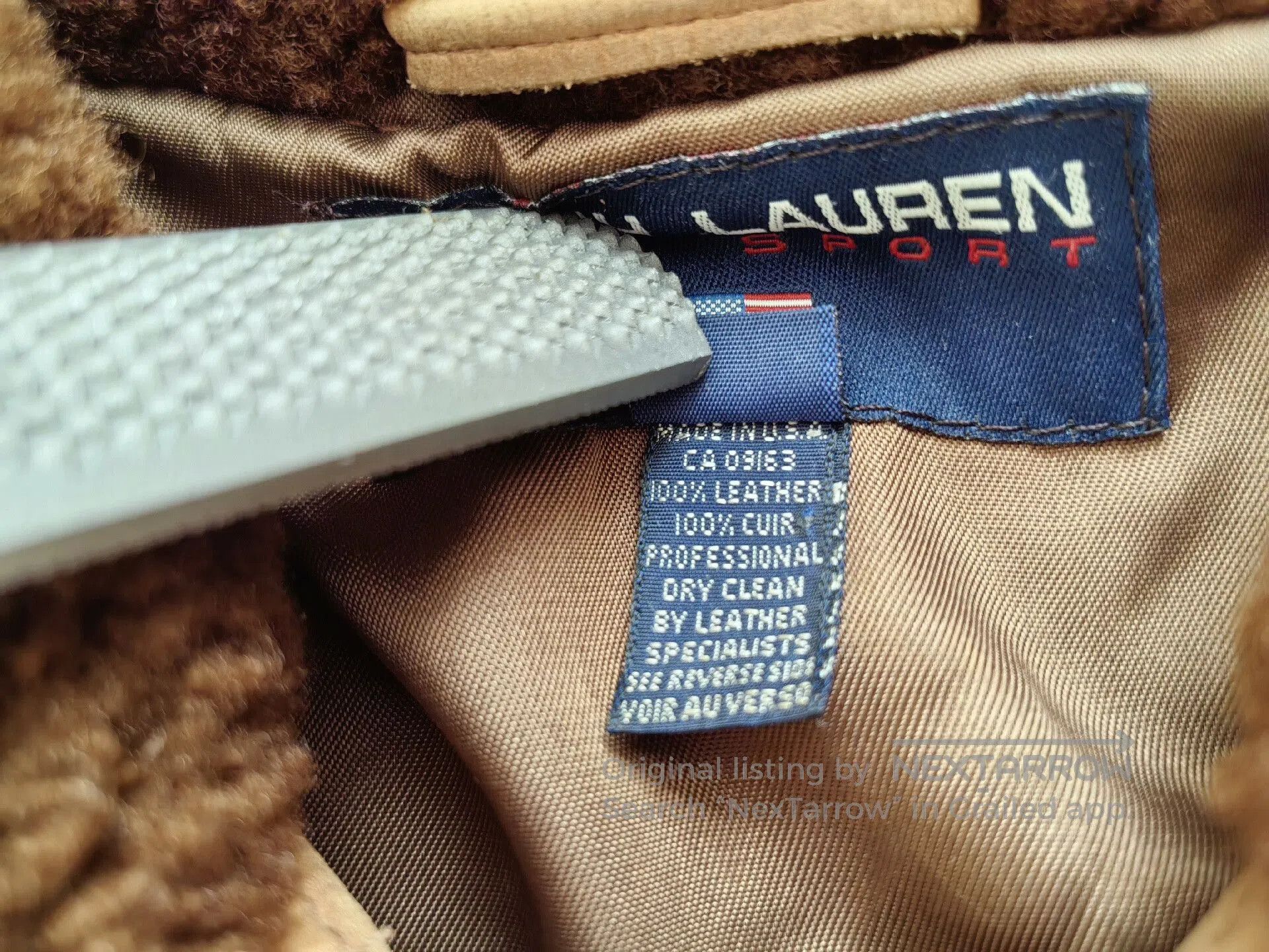 Ralph Lauren Sport ralph lauren polo sport leather jacket. Size US S / EU 44-46 / 1 - 7 Thumbnail