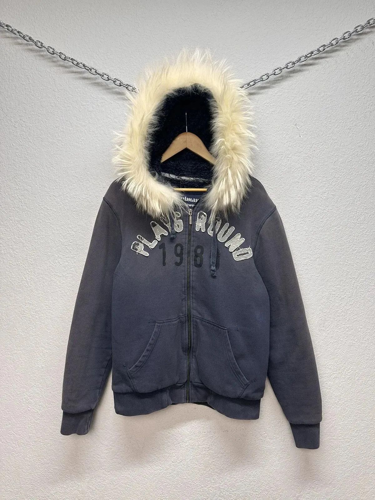 Vintage Vintage Faded Ifsixwasnine Distressed japan Avantgarde Fur Size US XL / EU 56 / 4 - 1 Thumbnail